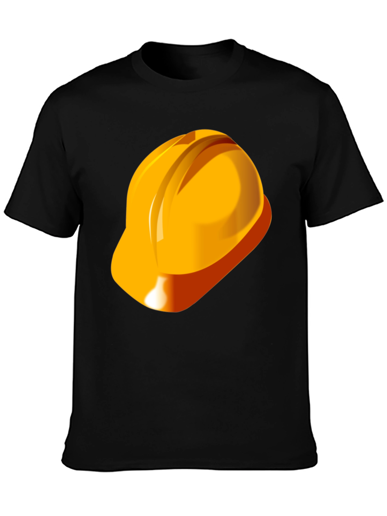 Construction Hard Hat Graphic T-Shirt