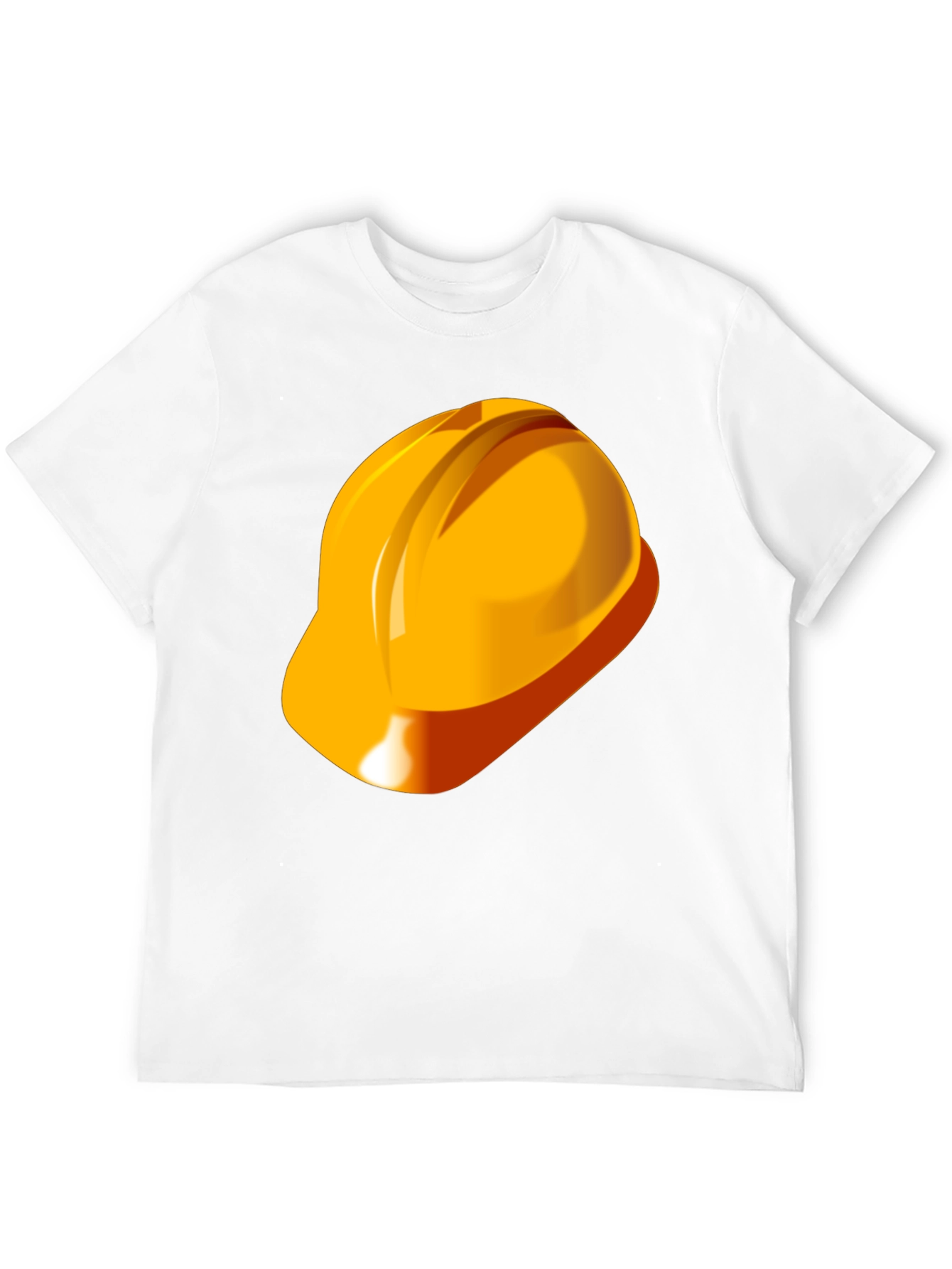 Construction Hard Hat Graphic T-Shirt