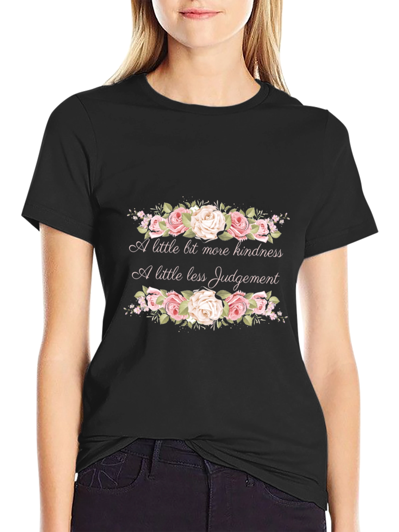 Kindness Floral Graphic Tee
