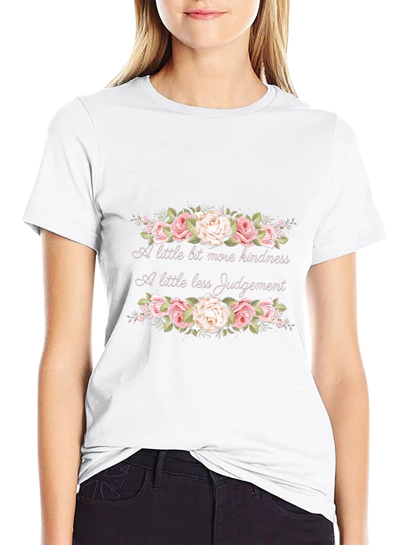Kindness Floral Graphic Tee