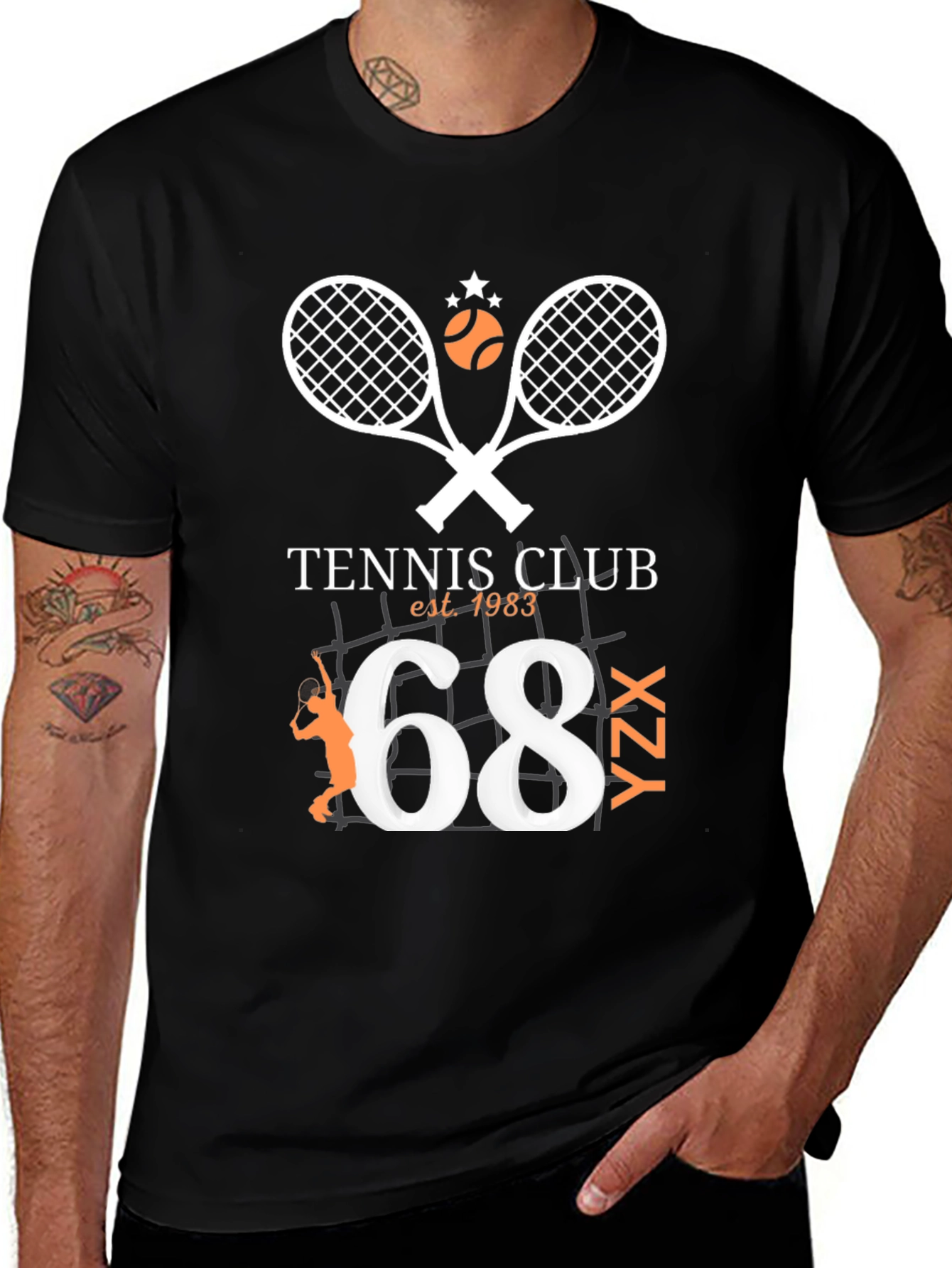 Tennis Club Est. 1983 Graphic T-Shirt