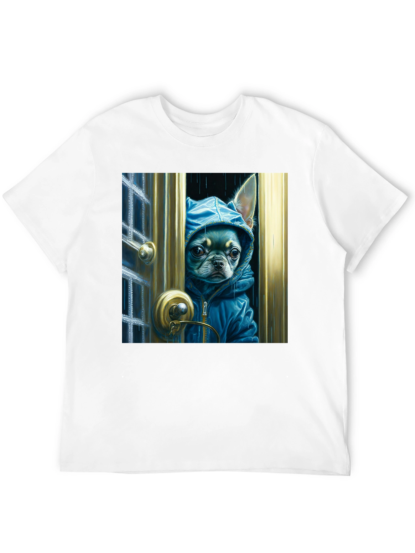 Chihuahua in Hoodie T-Shirt