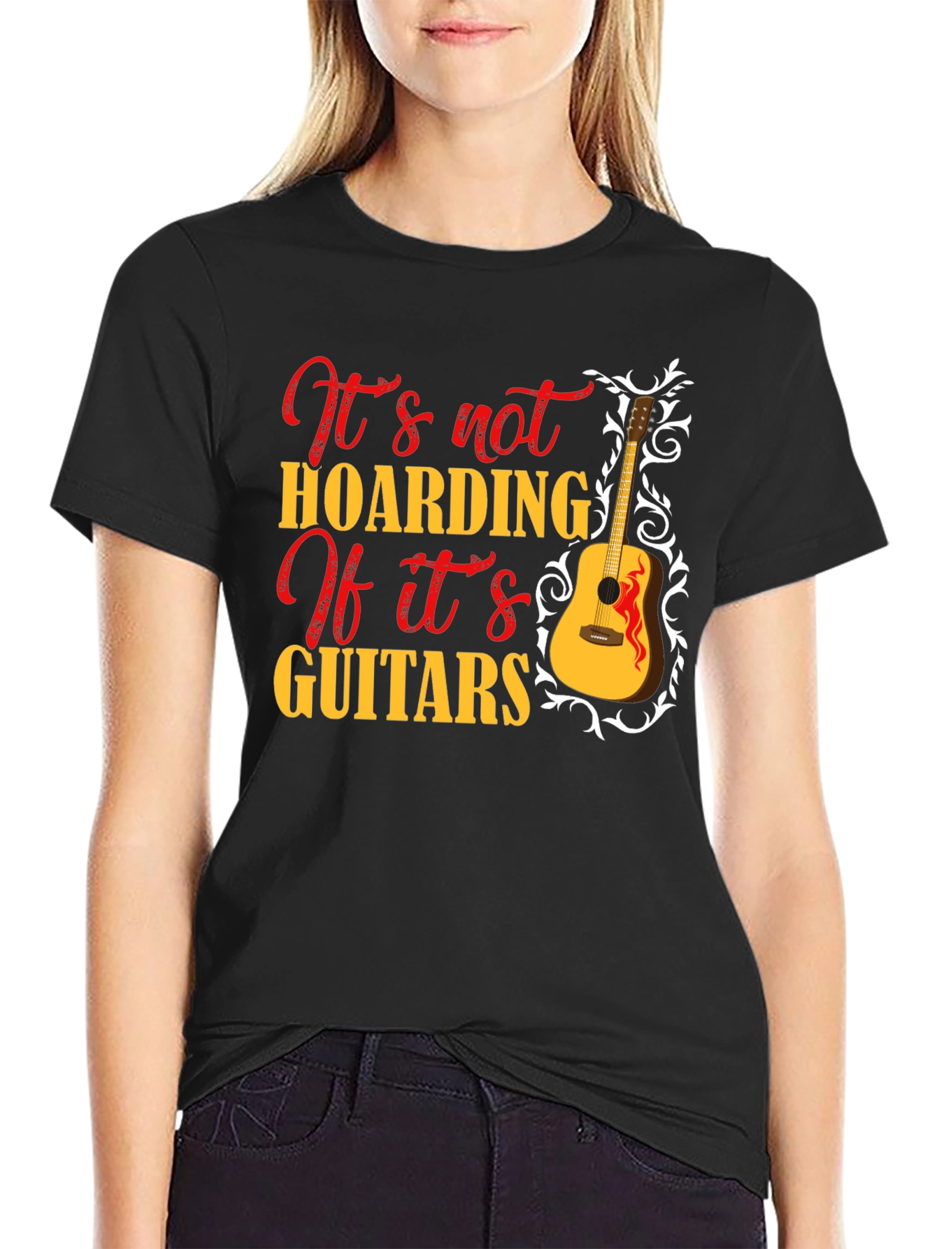 Funny Guitar Hoarding T-Shirt
