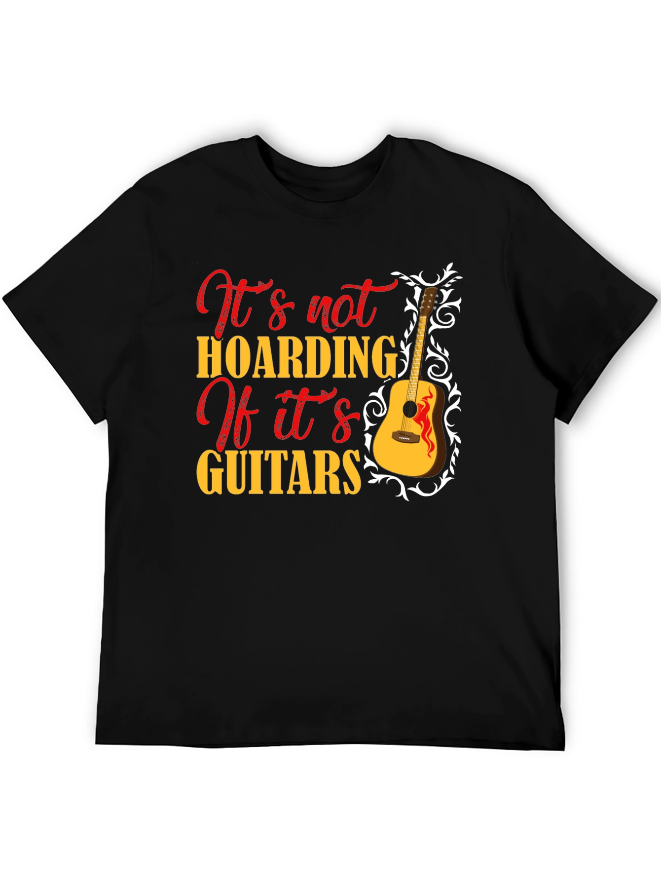 Funny Guitar Hoarding T-Shirt