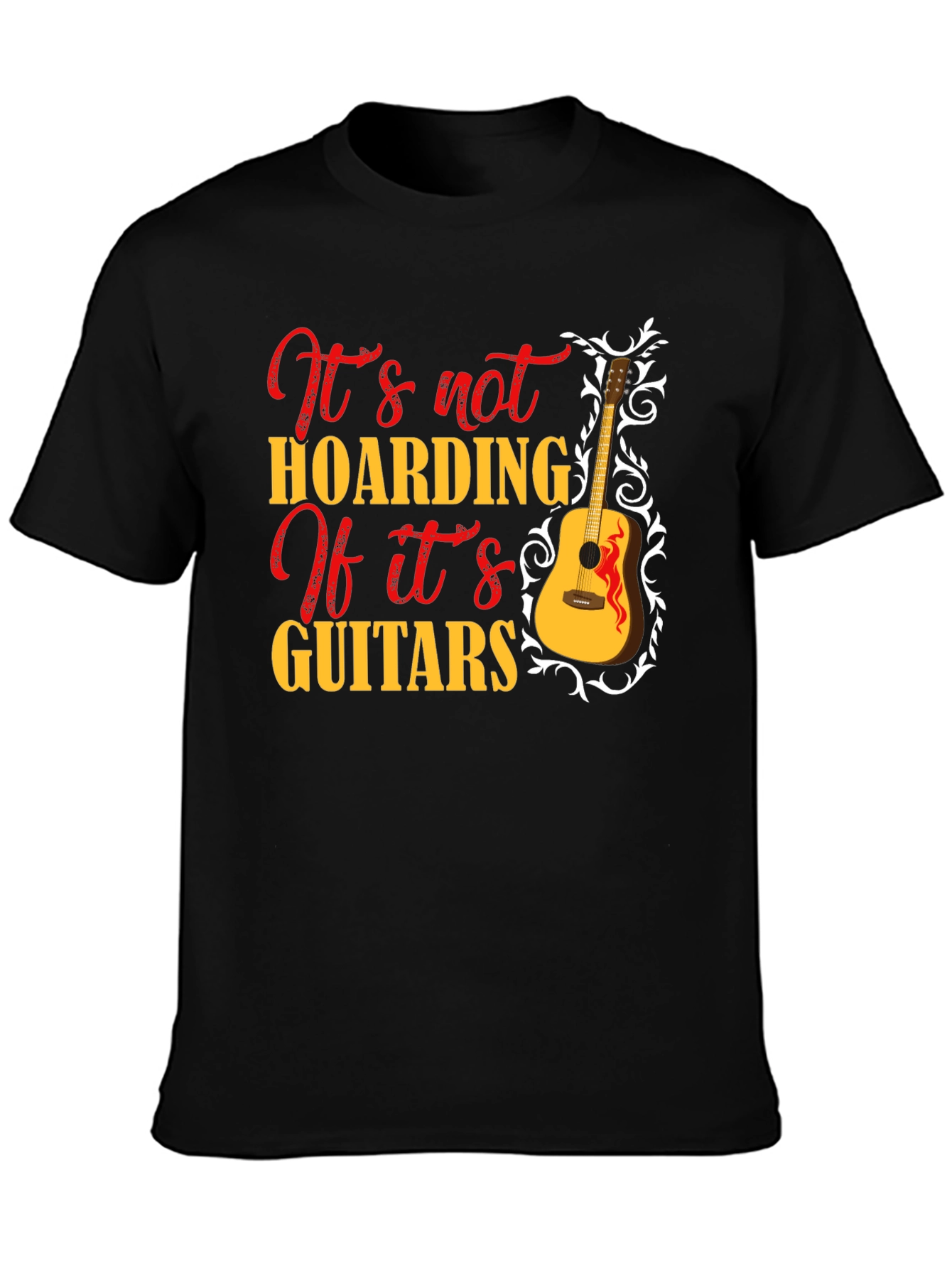 Funny Guitar Hoarding T-Shirt