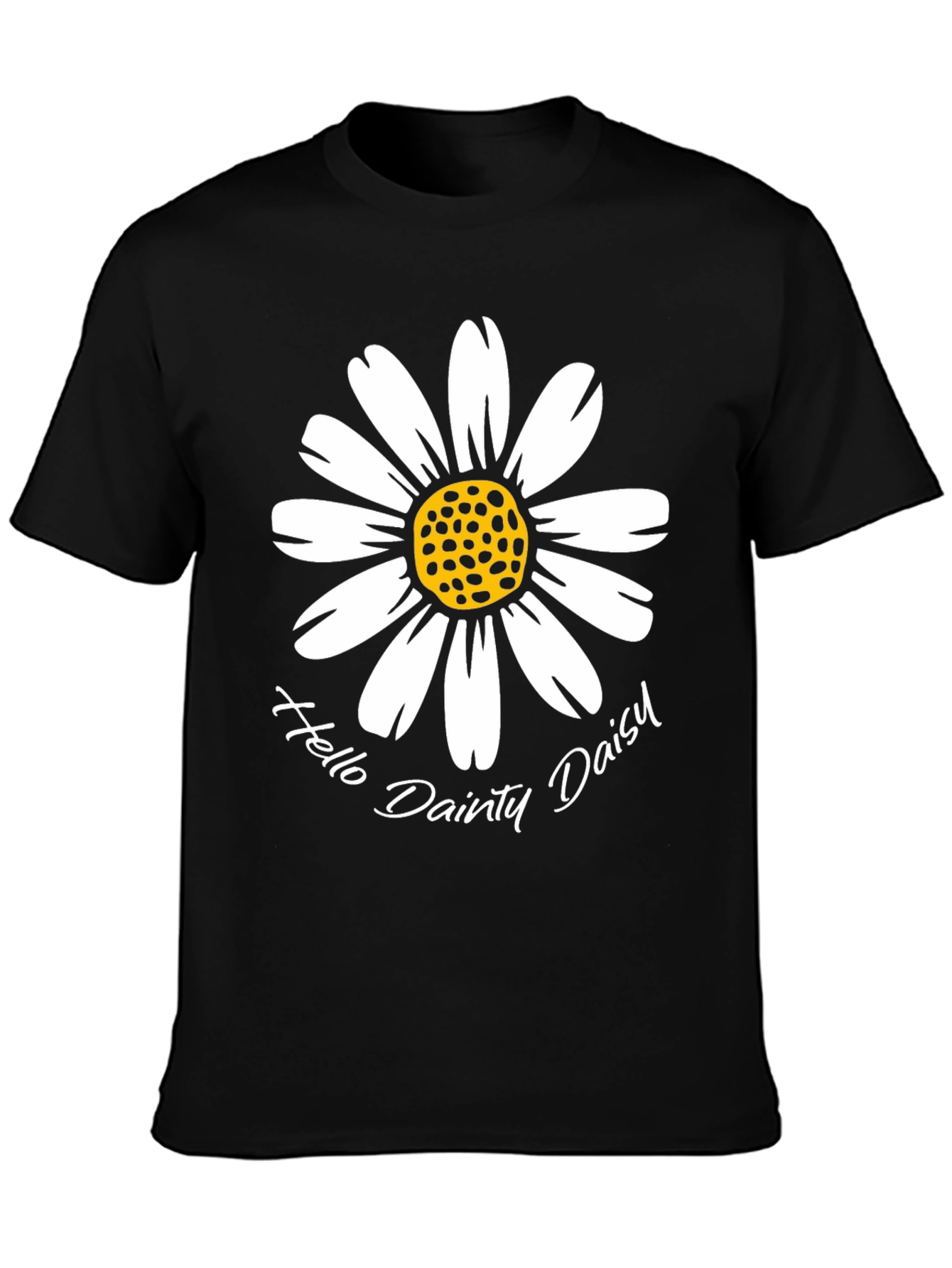 Hello Dainty Daisy Graphic T-Shirt
