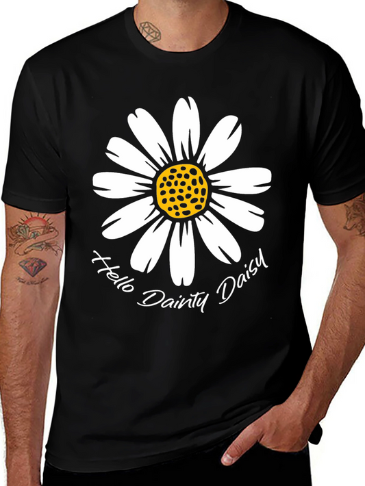 Hello Dainty Daisy Graphic T-Shirt
