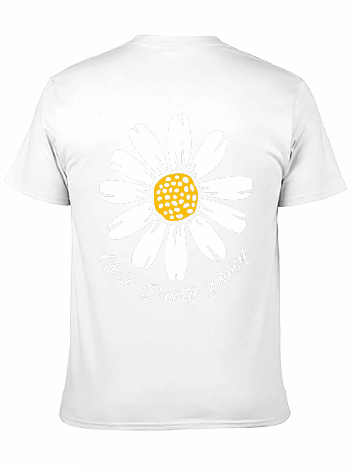 Hello Dainty Daisy Graphic T-Shirt
