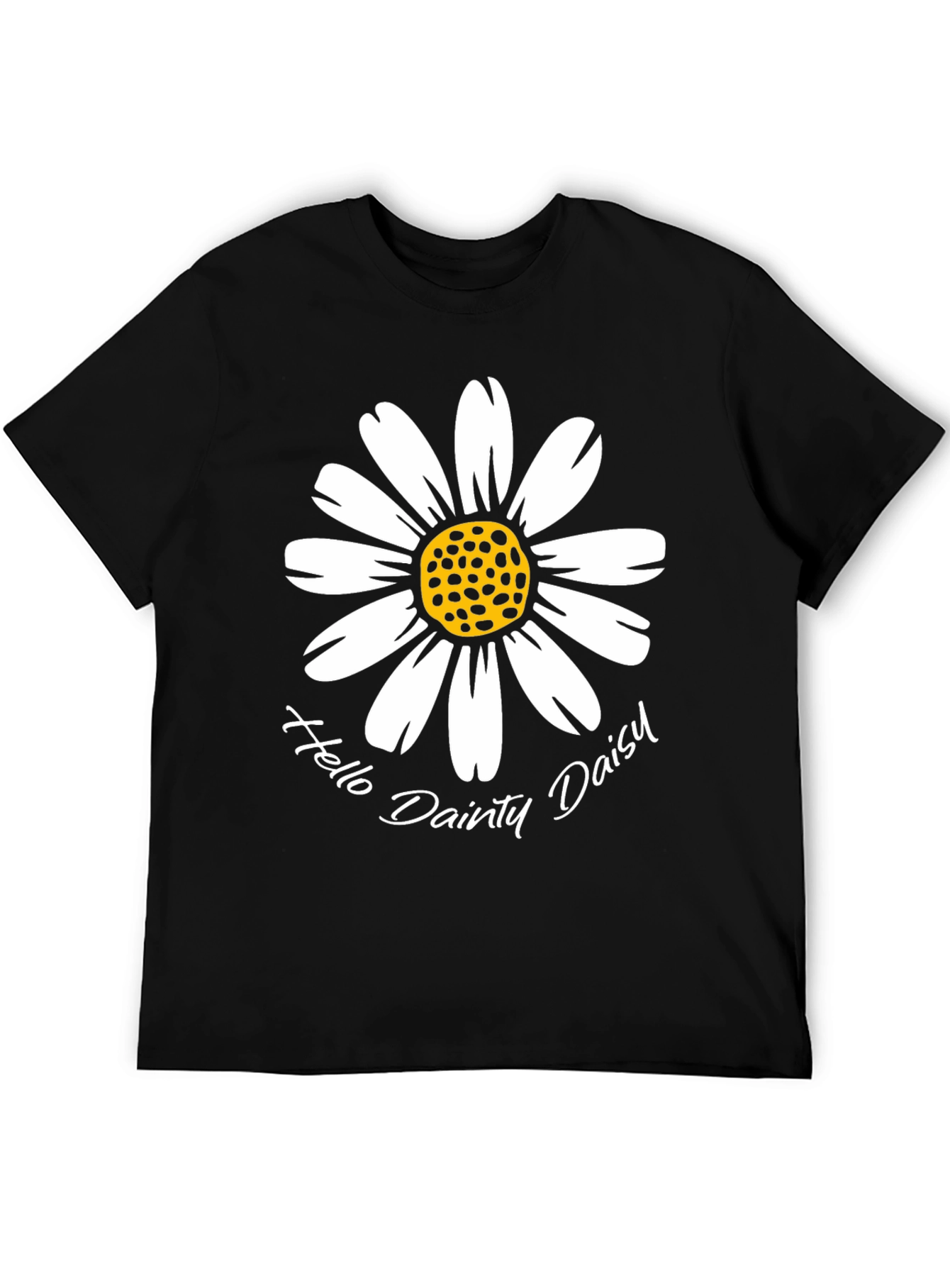 Hello Dainty Daisy Graphic T-Shirt