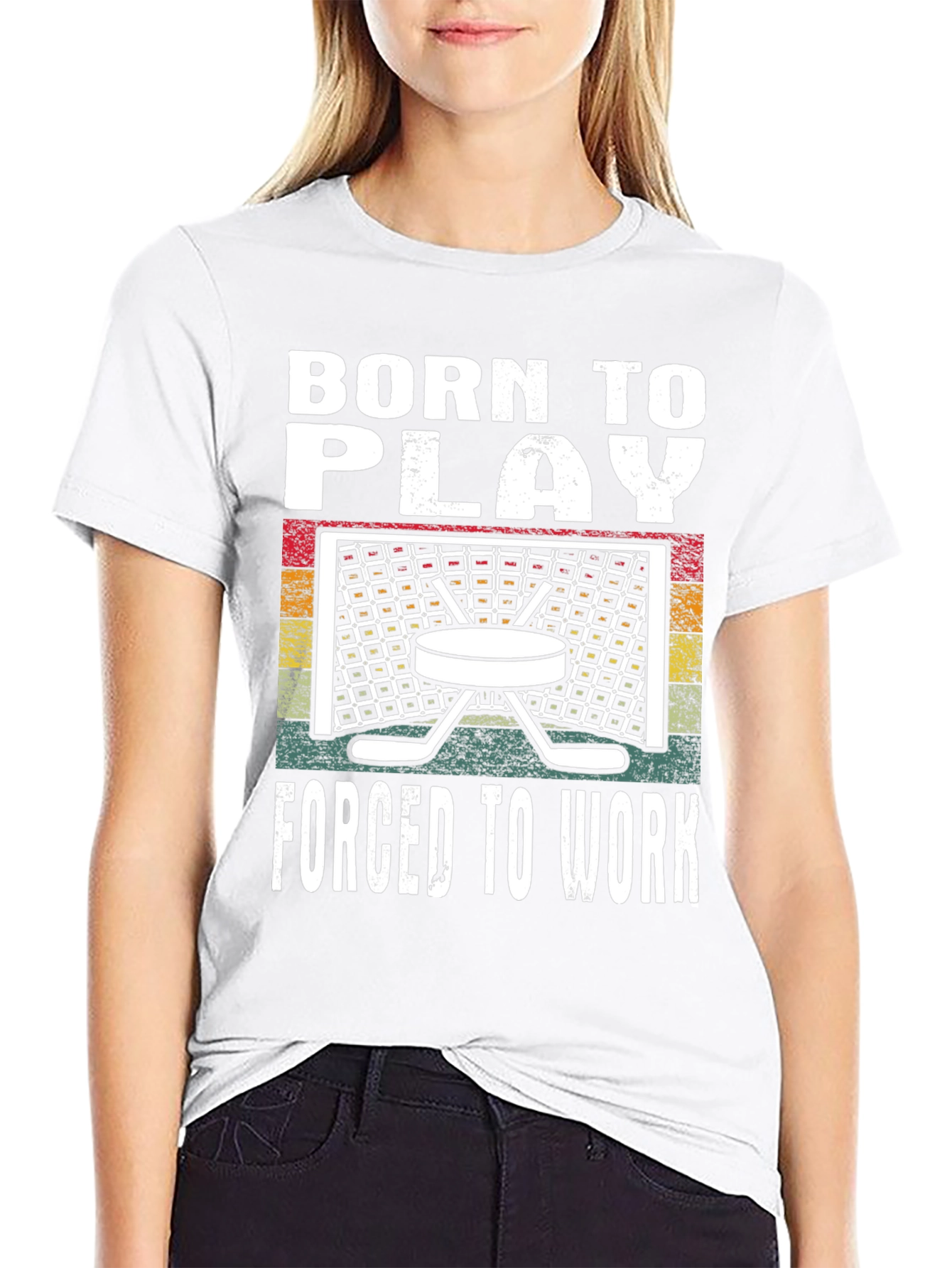 Born to Play Hockey T-Shirt