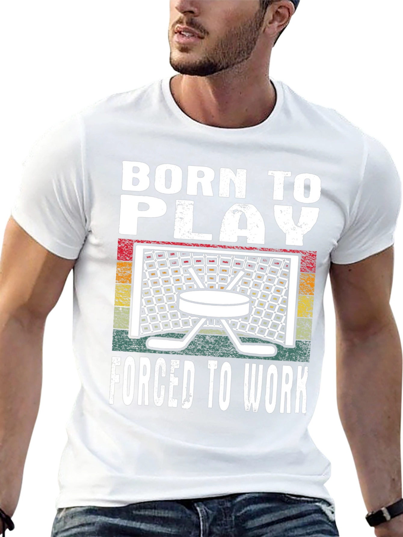 Born to Play Hockey T-Shirt