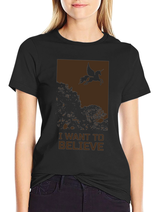 I Want To Believe Pegasus T-Shirt
