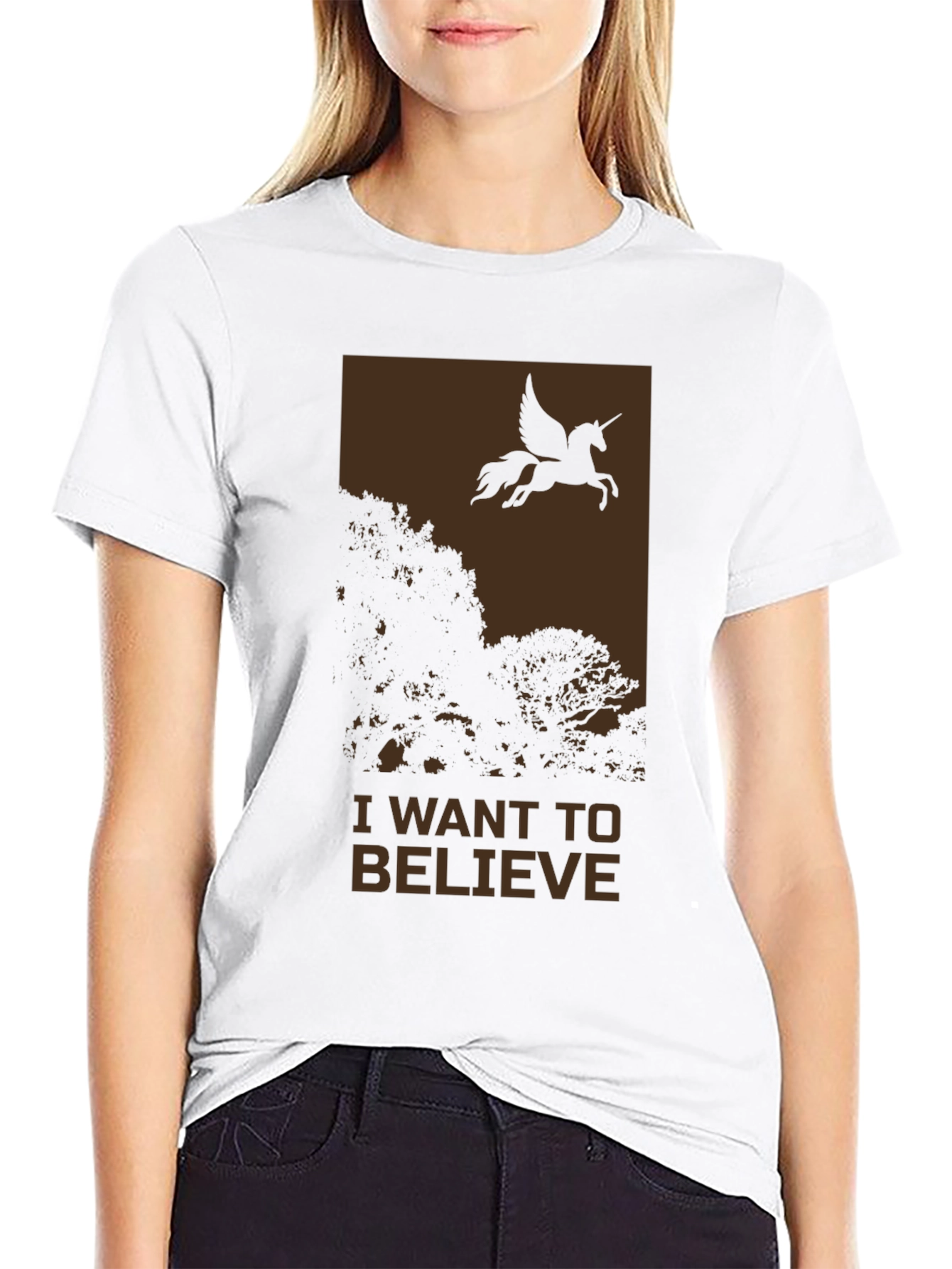 I Want To Believe Pegasus T-Shirt