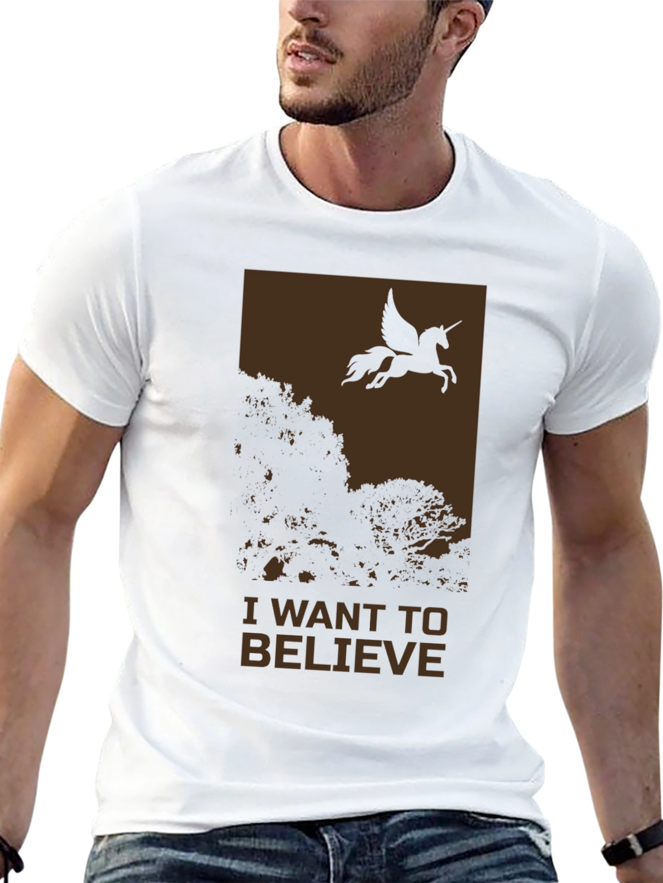 I Want To Believe Pegasus T-Shirt