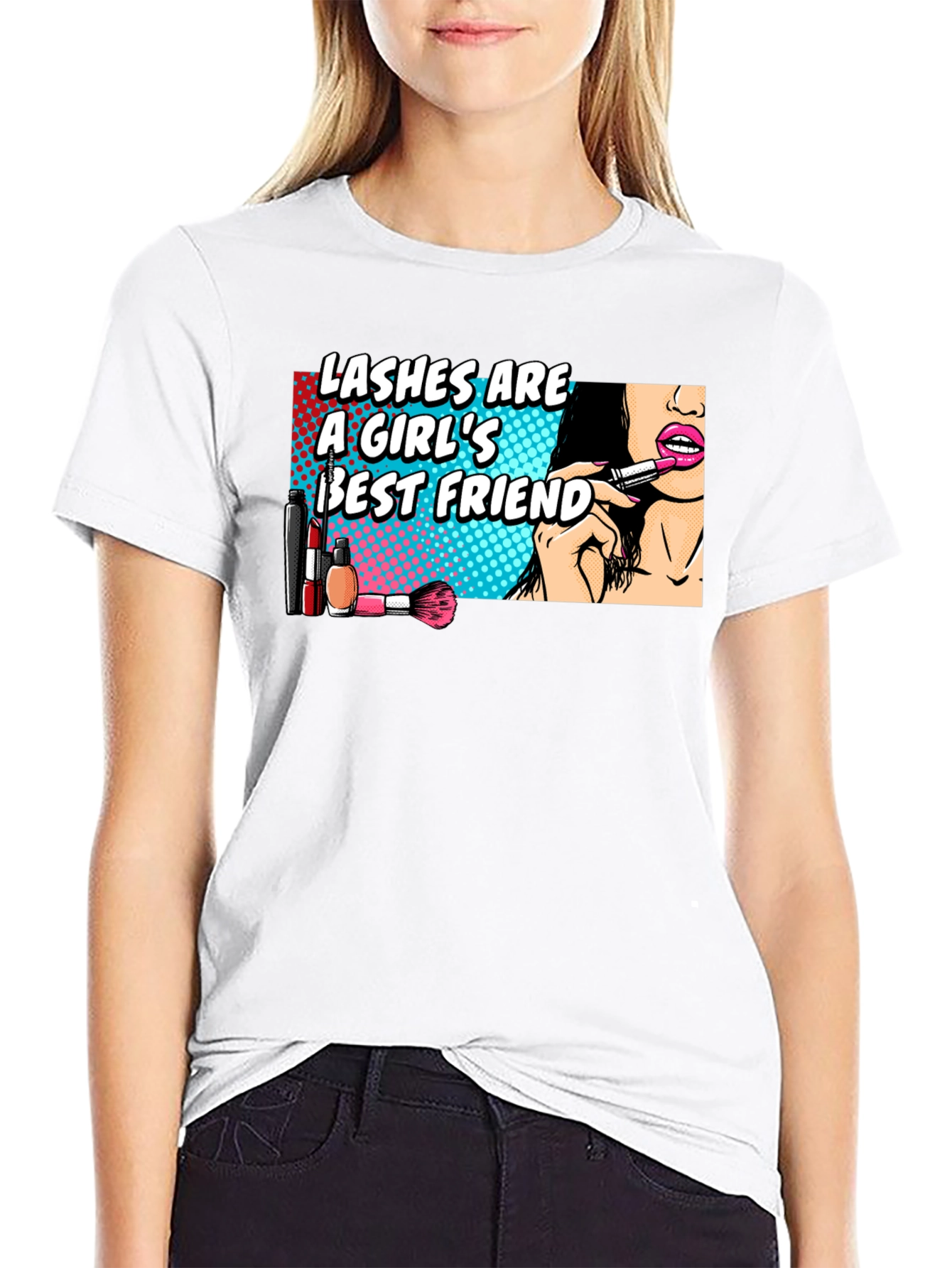 Lashes Are a Girls Best Friend T-Shirt