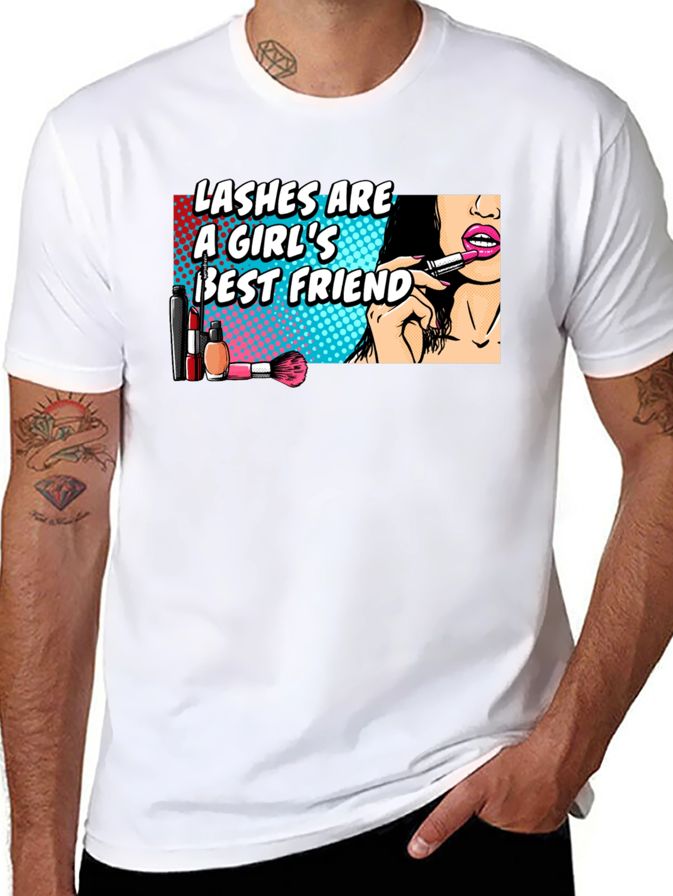 Lashes Are a Girls Best Friend T-Shirt