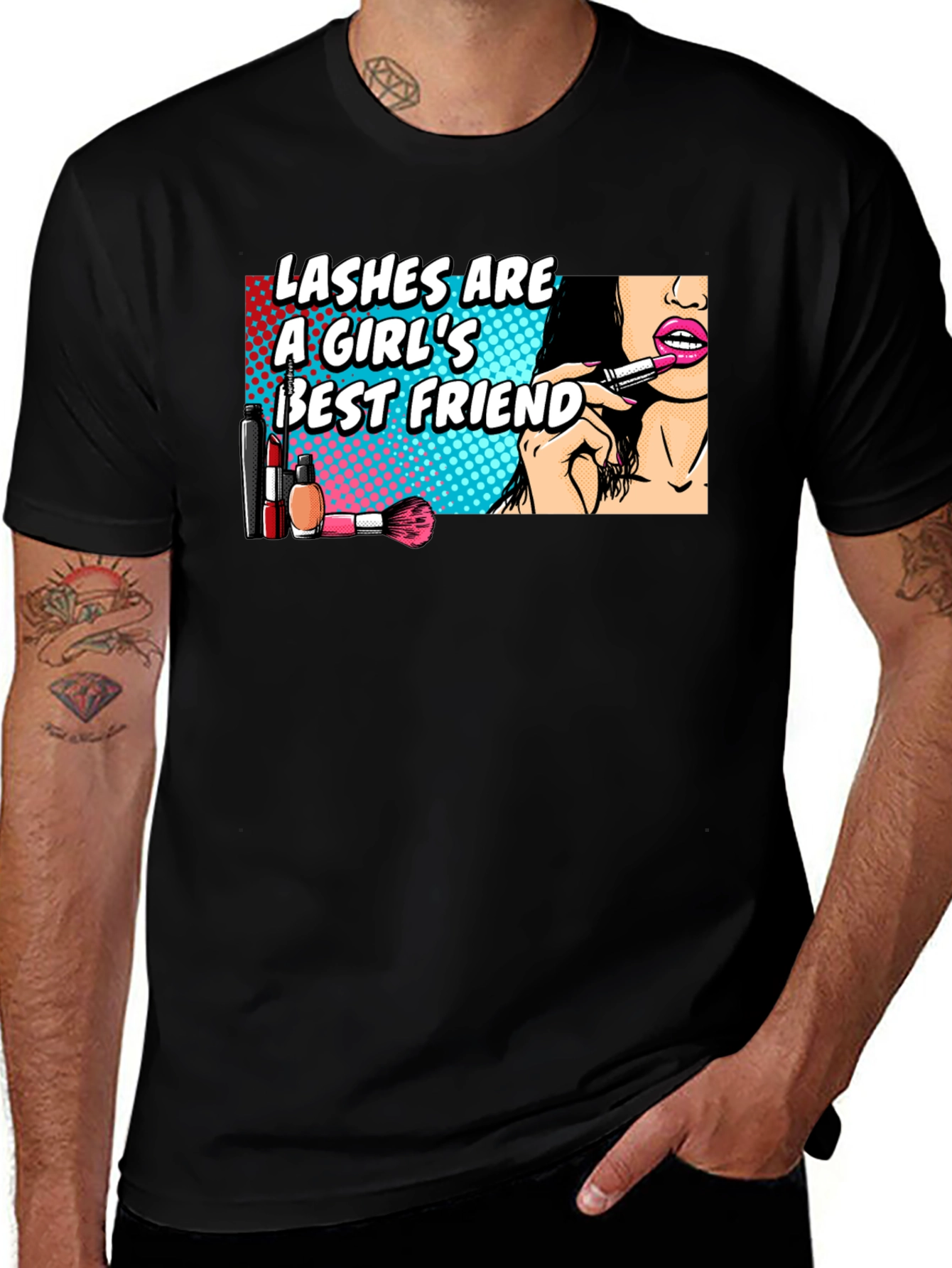 Lashes Are a Girls Best Friend T-Shirt