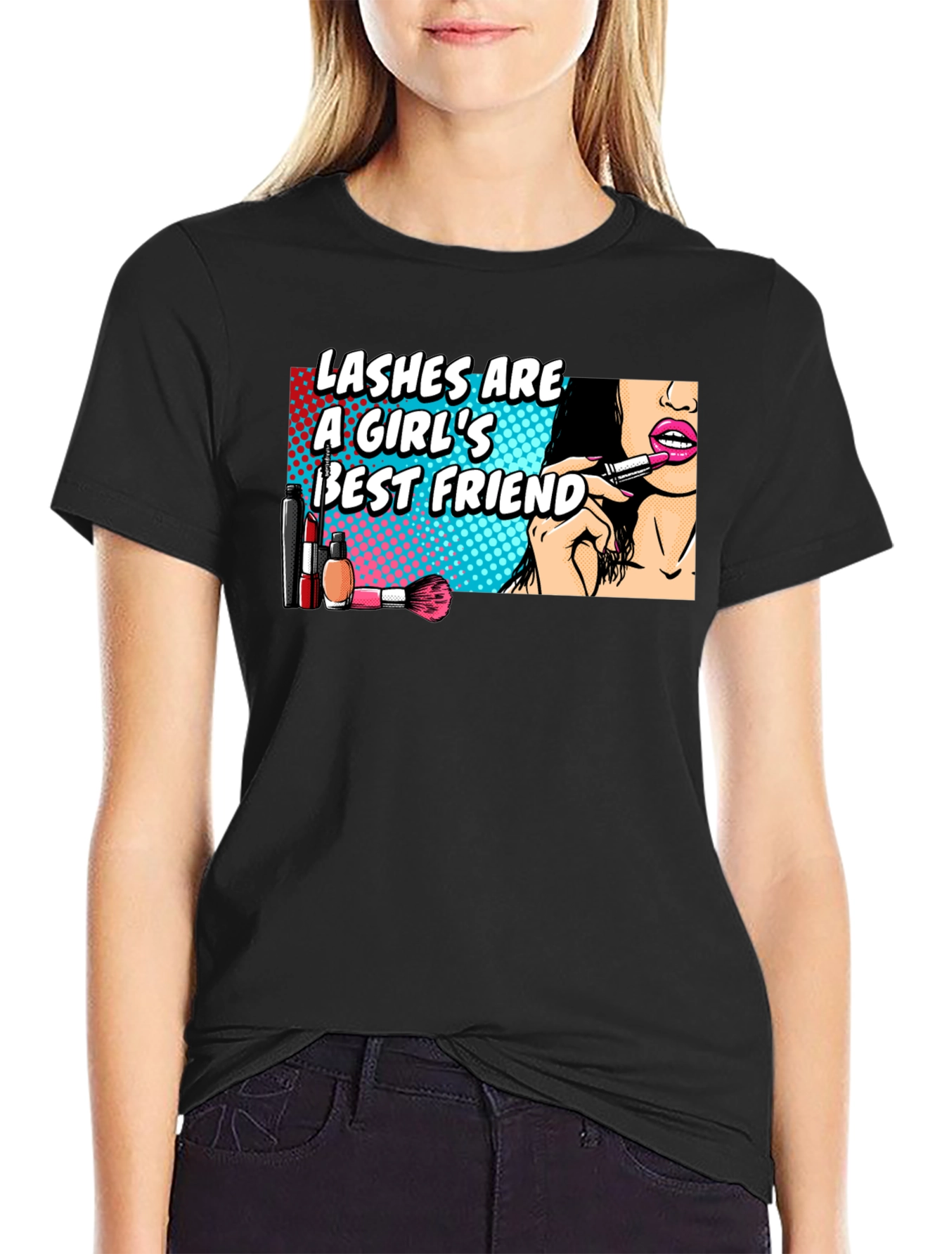Lashes Are a Girls Best Friend T-Shirt