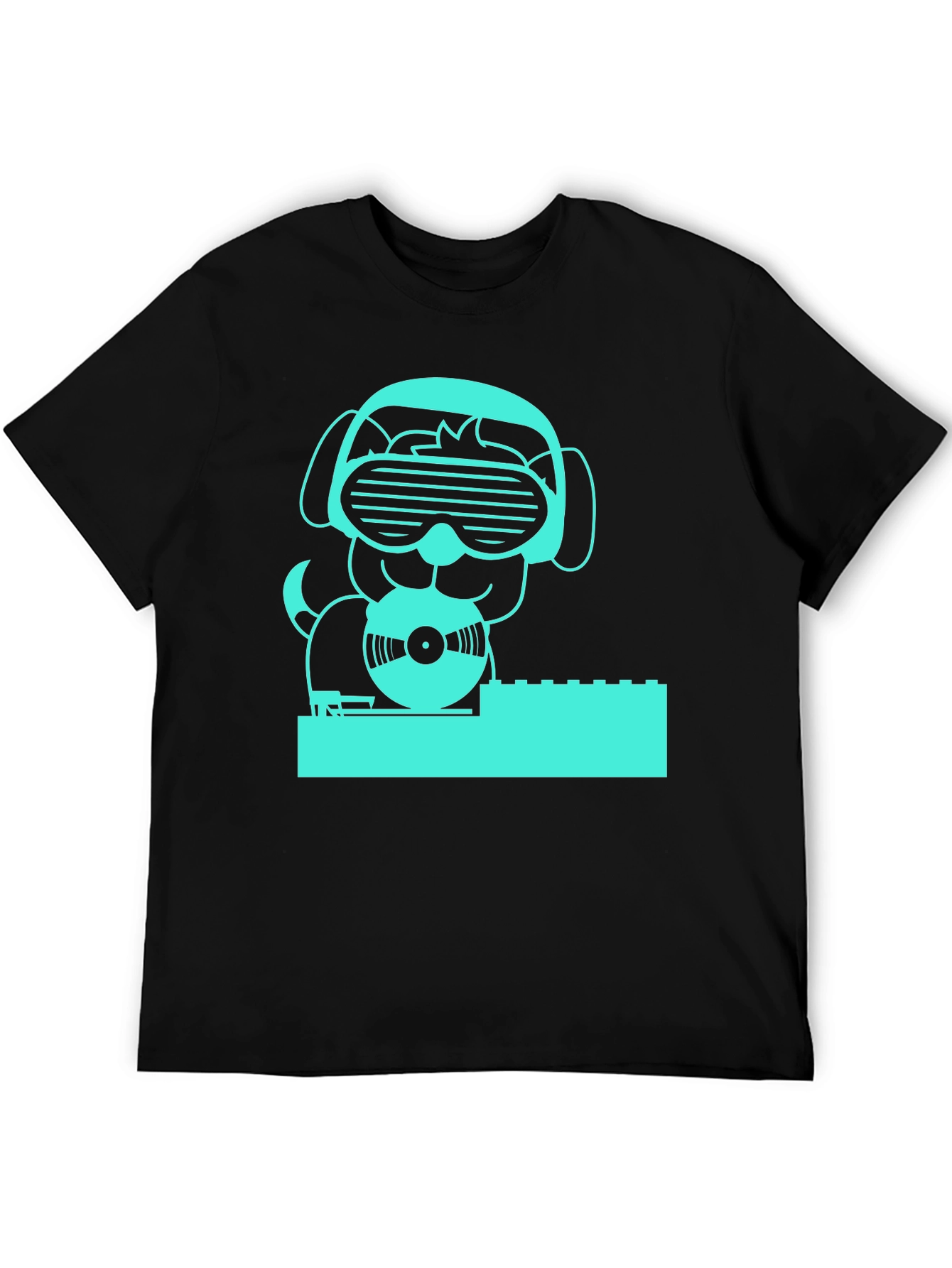DJ Dog T-Shirt - Music Lovers Tee