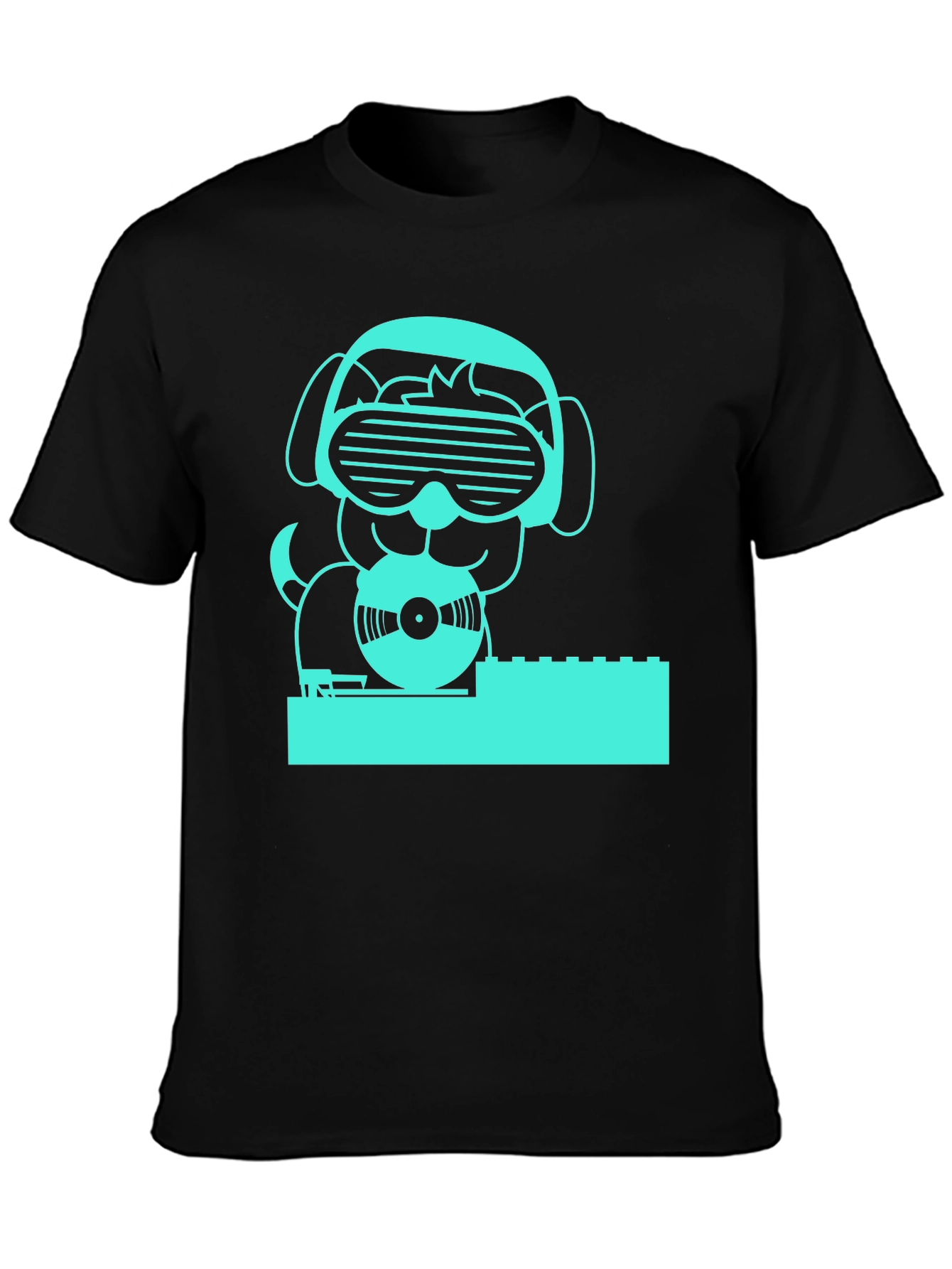 DJ Dog T-Shirt - Music Lovers Tee
