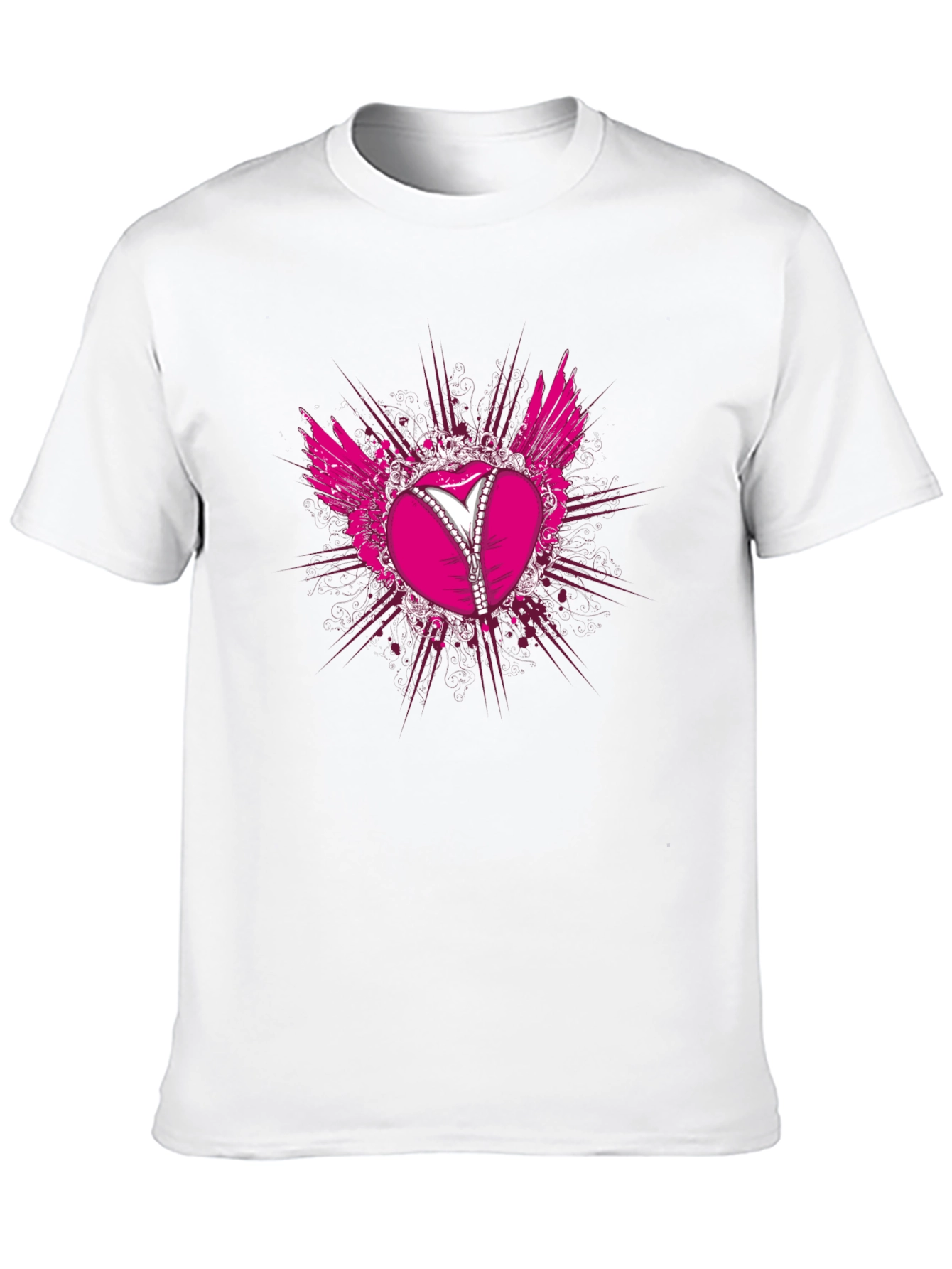 Heart Corset T-Shirt - Black