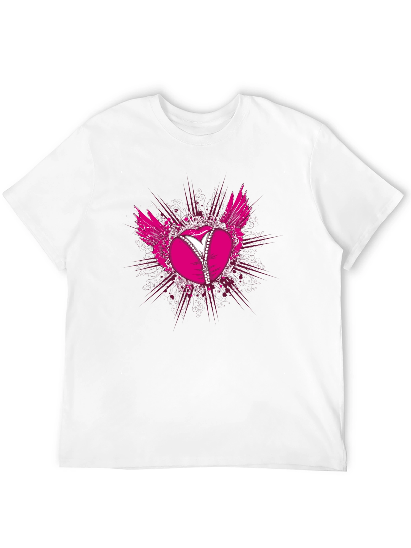 Heart Corset T-Shirt - Black