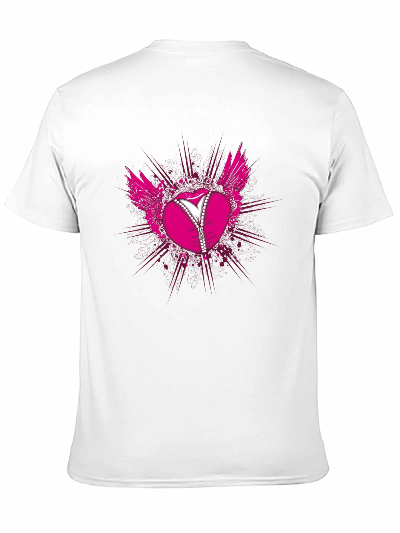 Heart Corset T-Shirt - Black