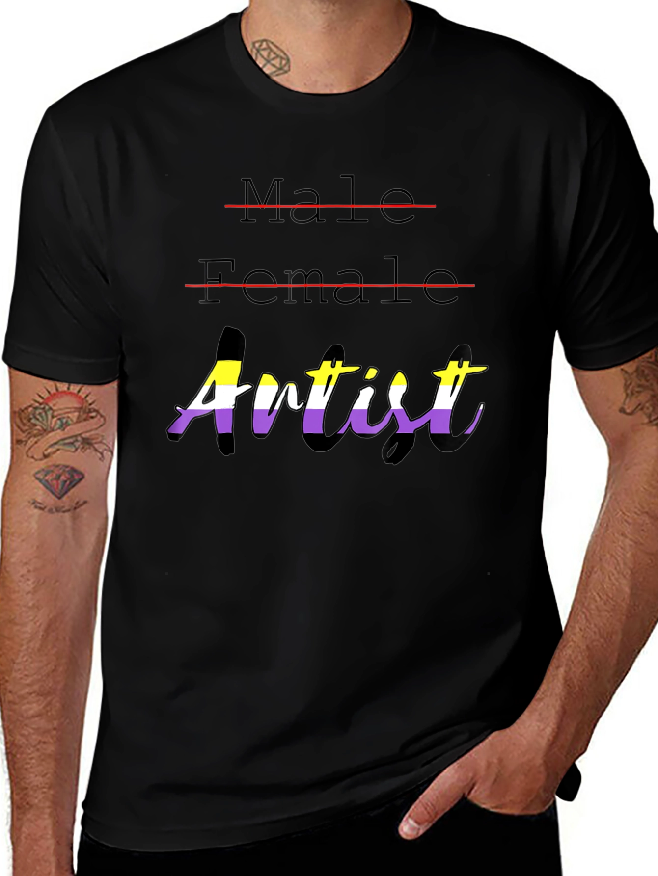Non-Binary Artist T-Shirt