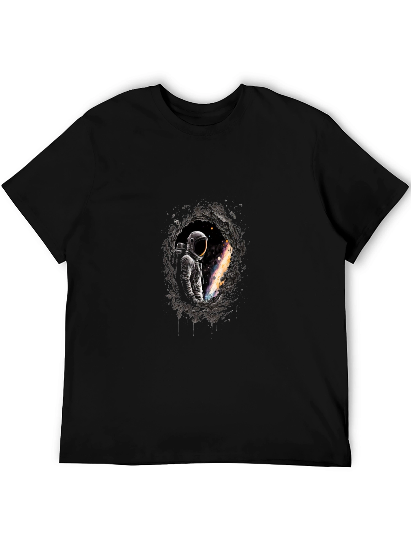 Astronaut Space Portal Graphic Tee
