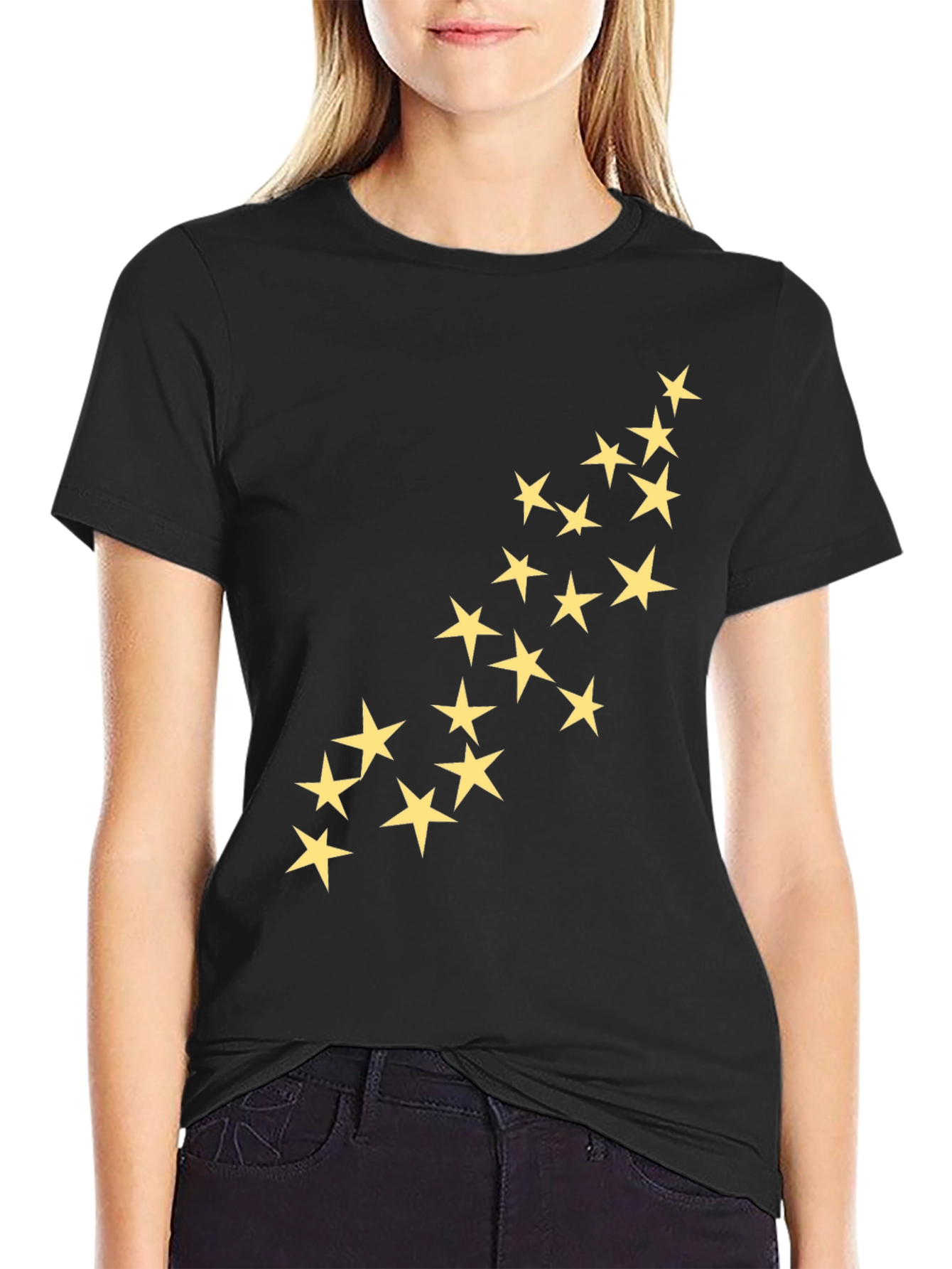 Starry Sky Black T-Shirt