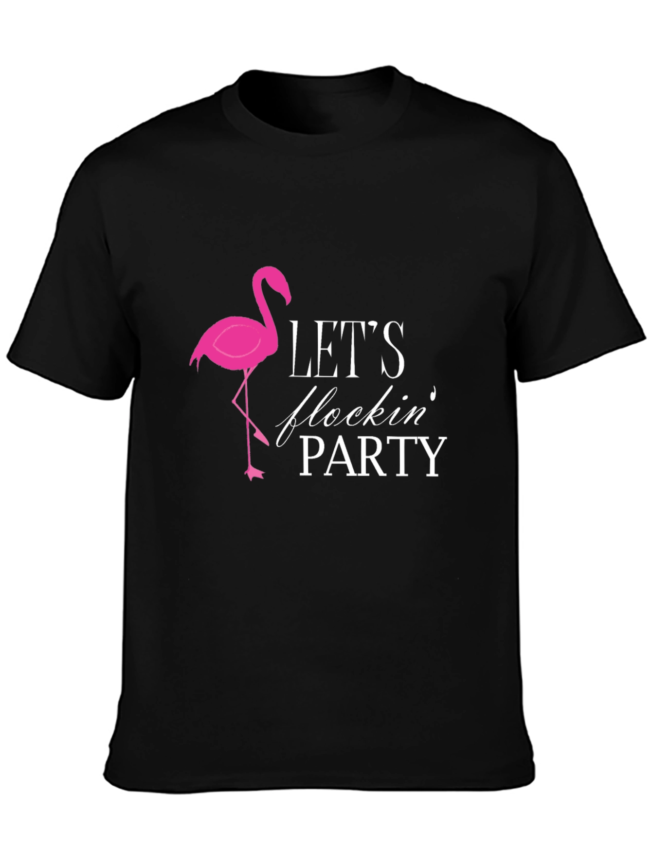 Lets Flocking Party Graphic Tee