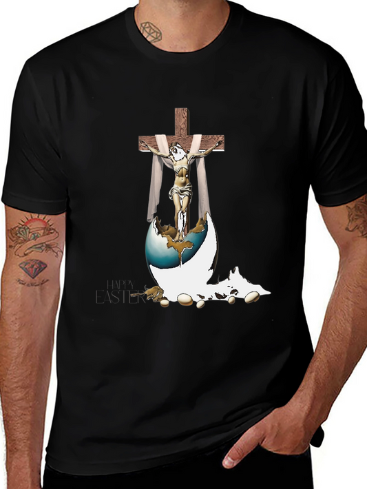 Jesus on the Cross Graphic T-Shirt