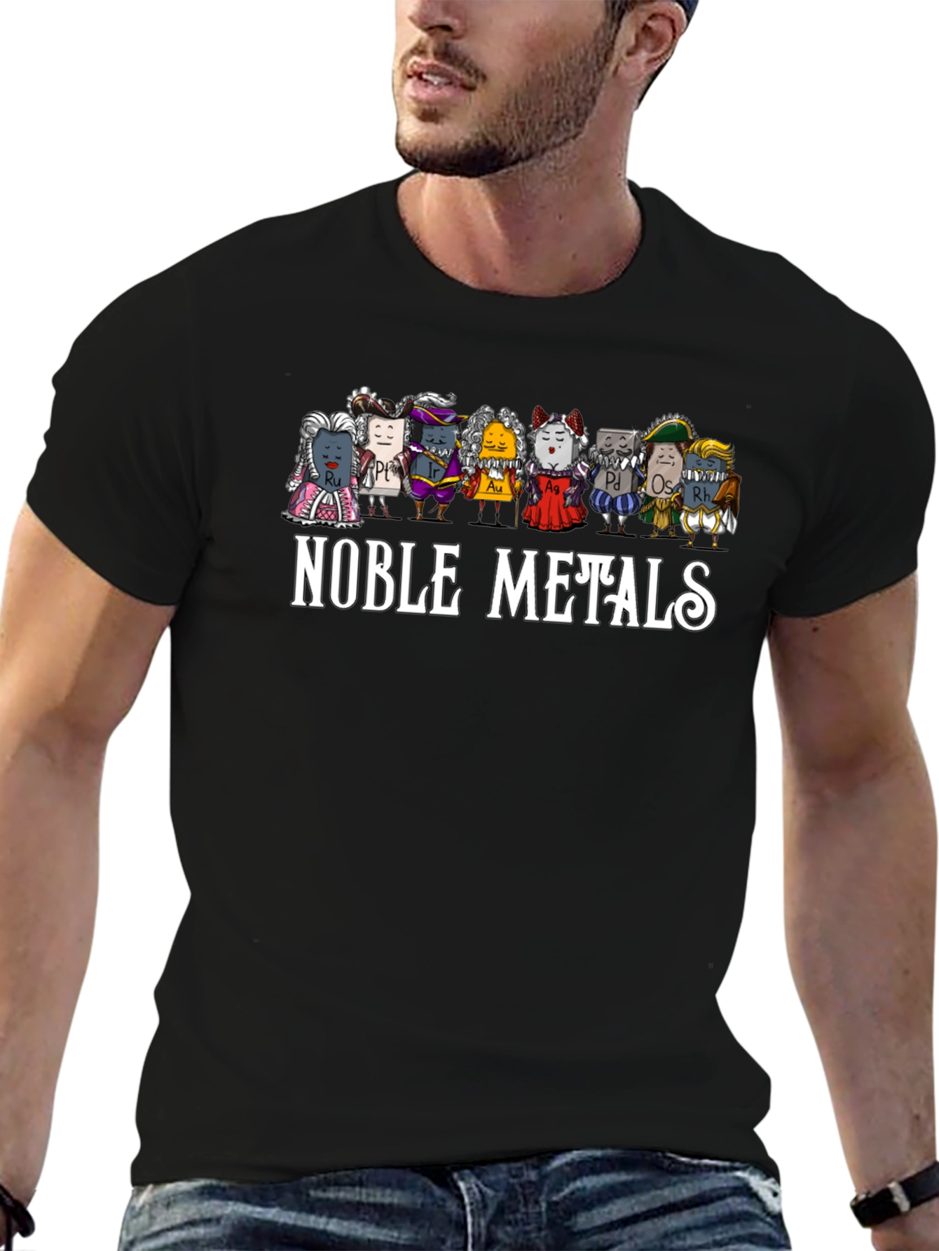 Noble Metals Graphic Tee - Chemistry T-Shirt
