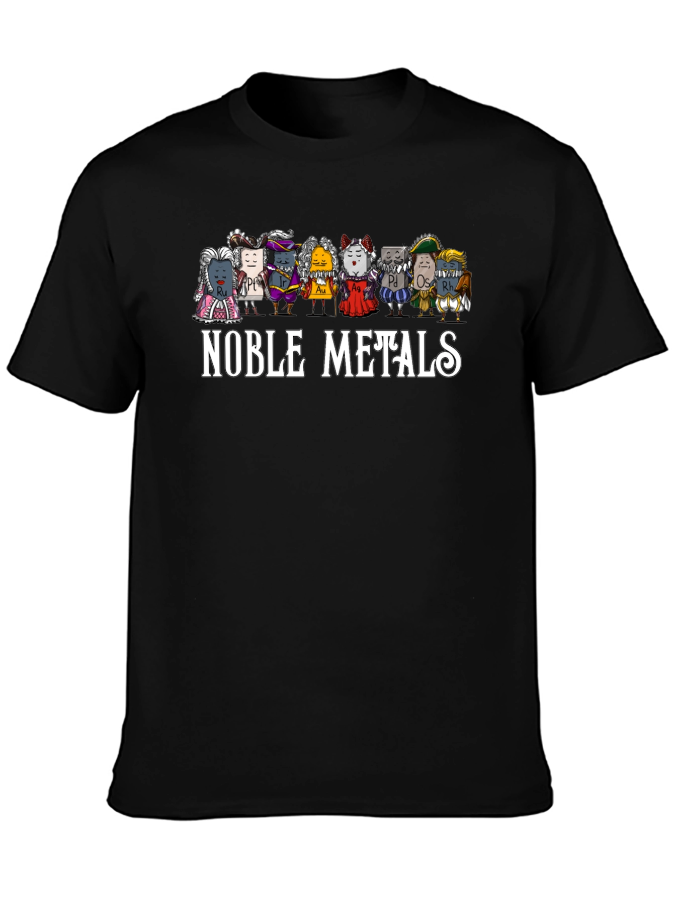 Noble Metals Graphic Tee - Chemistry T-Shirt