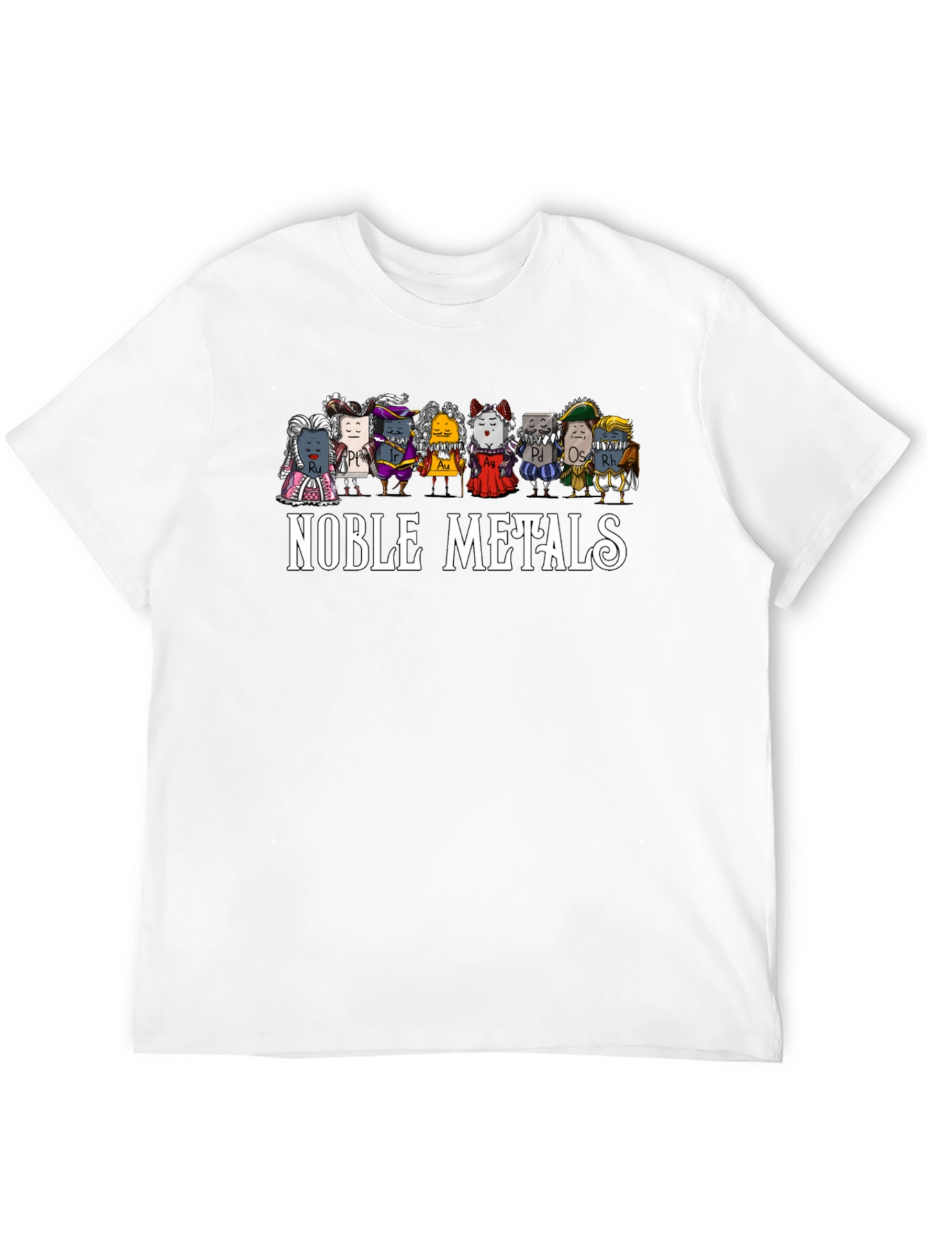 Noble Metals Graphic Tee - Chemistry T-Shirt