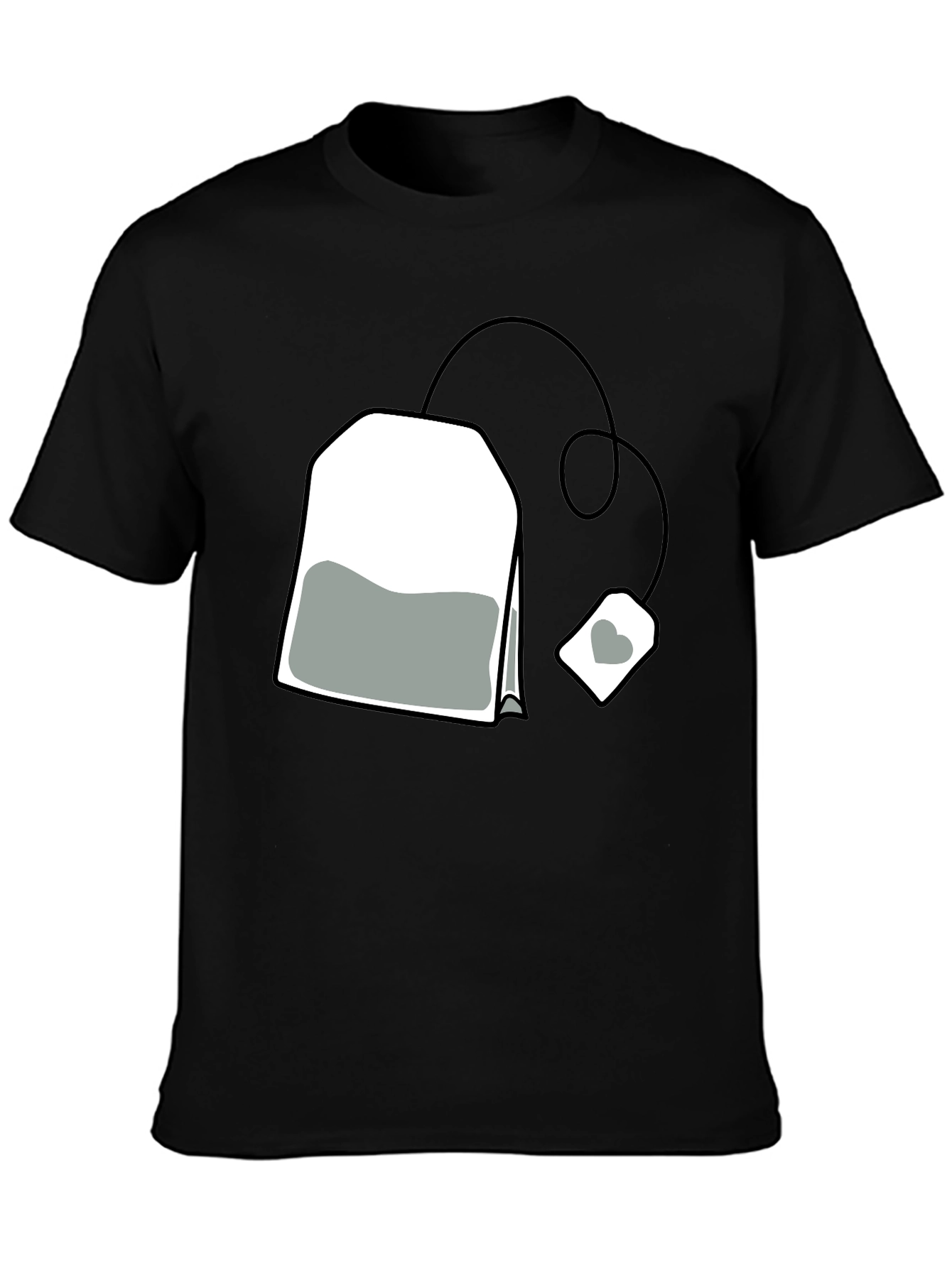 Tea Bag Graphic Tee - Casual Comfort