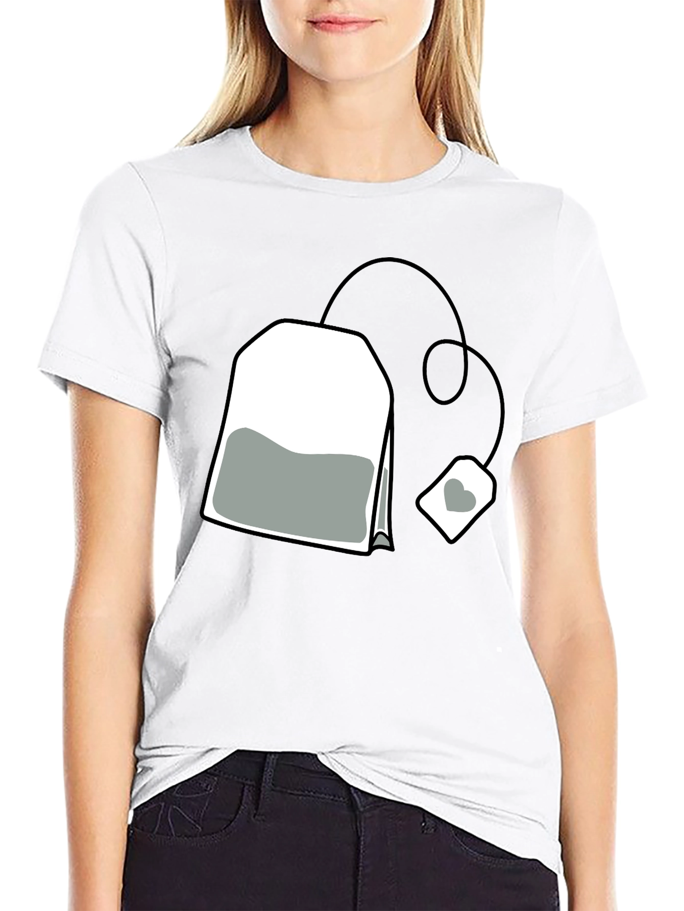 Tea Bag Graphic Tee - Casual Comfort