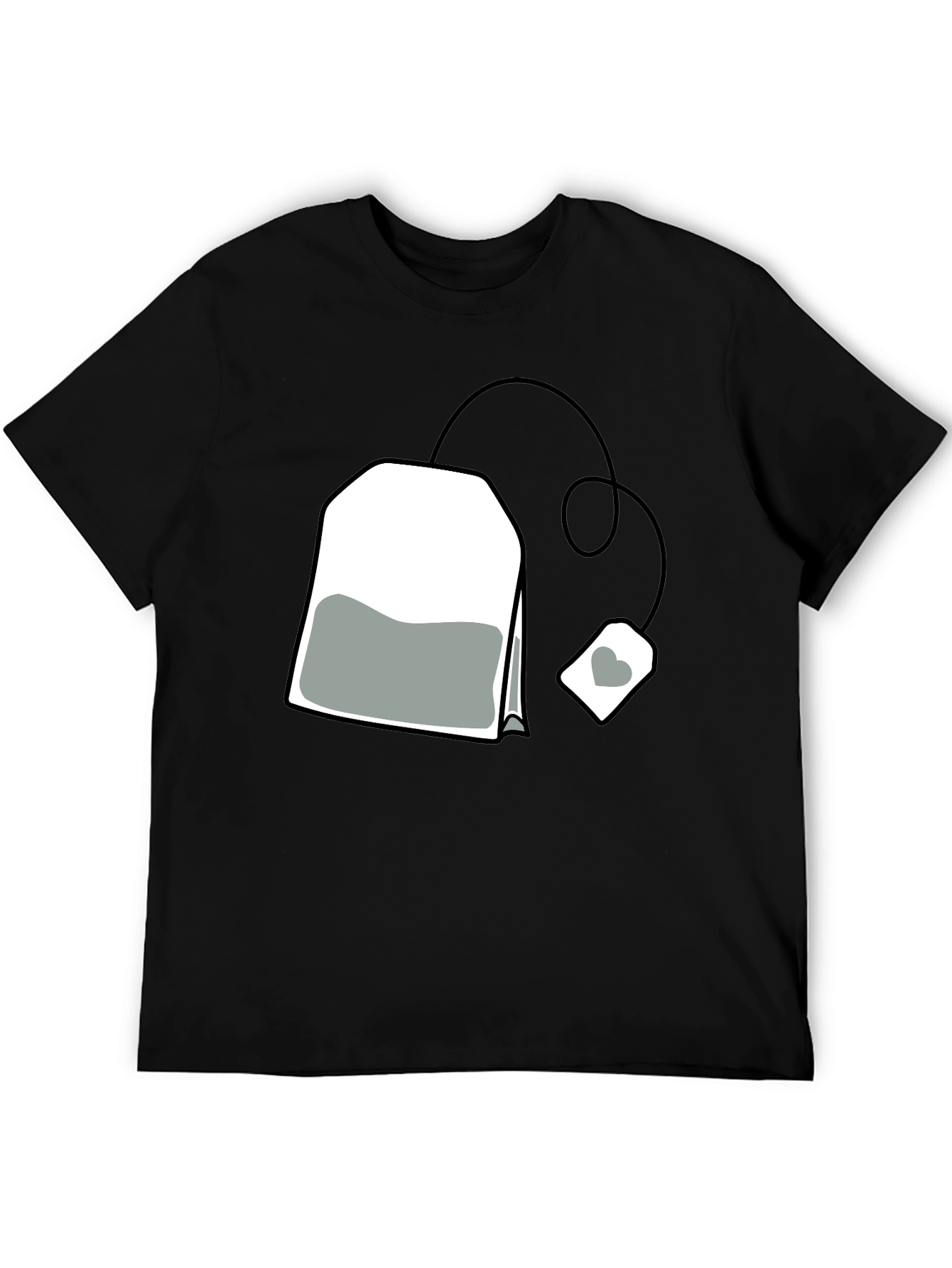 Tea Bag Graphic Tee - Casual Comfort