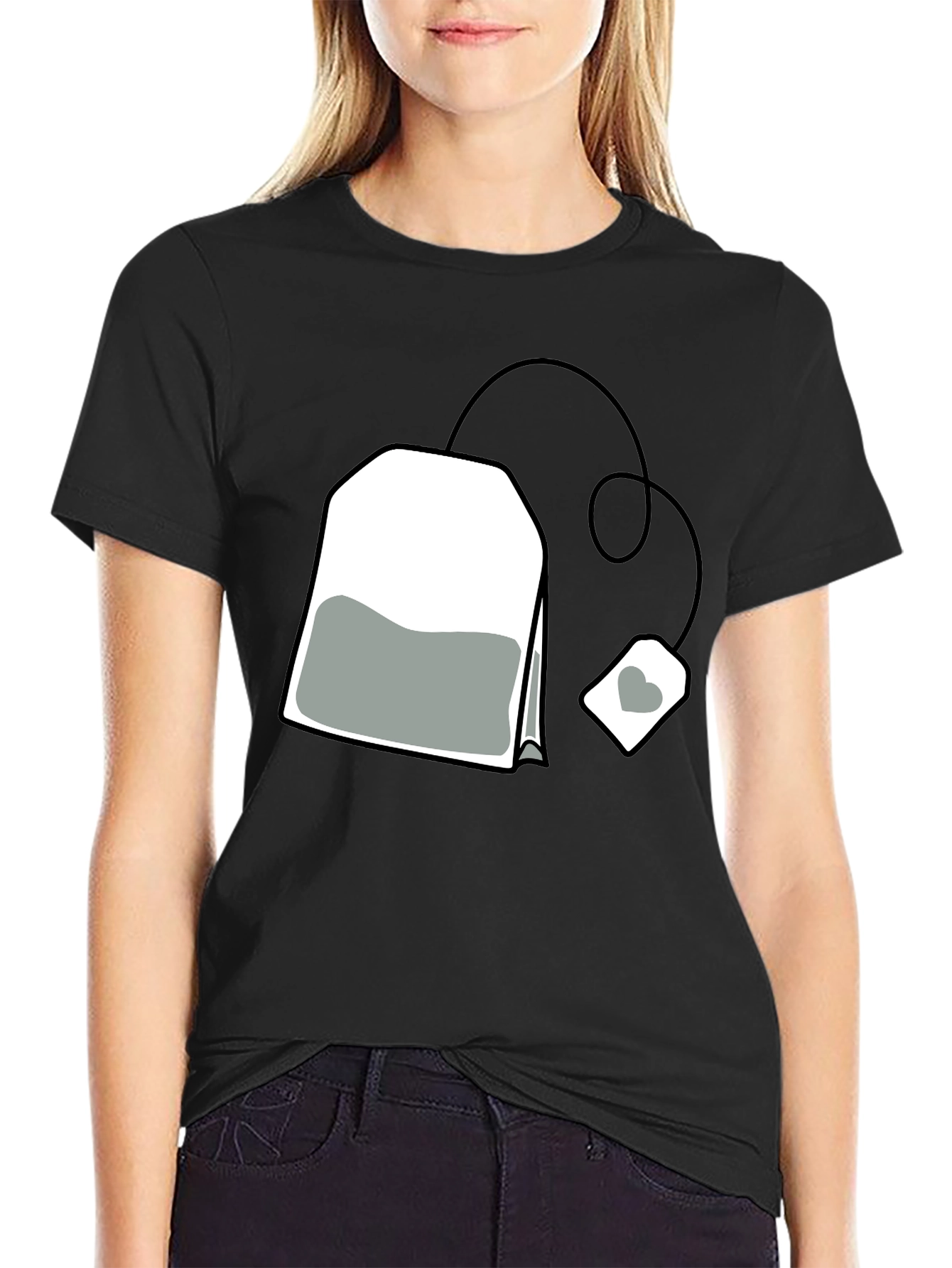 Tea Bag Graphic Tee - Casual Comfort