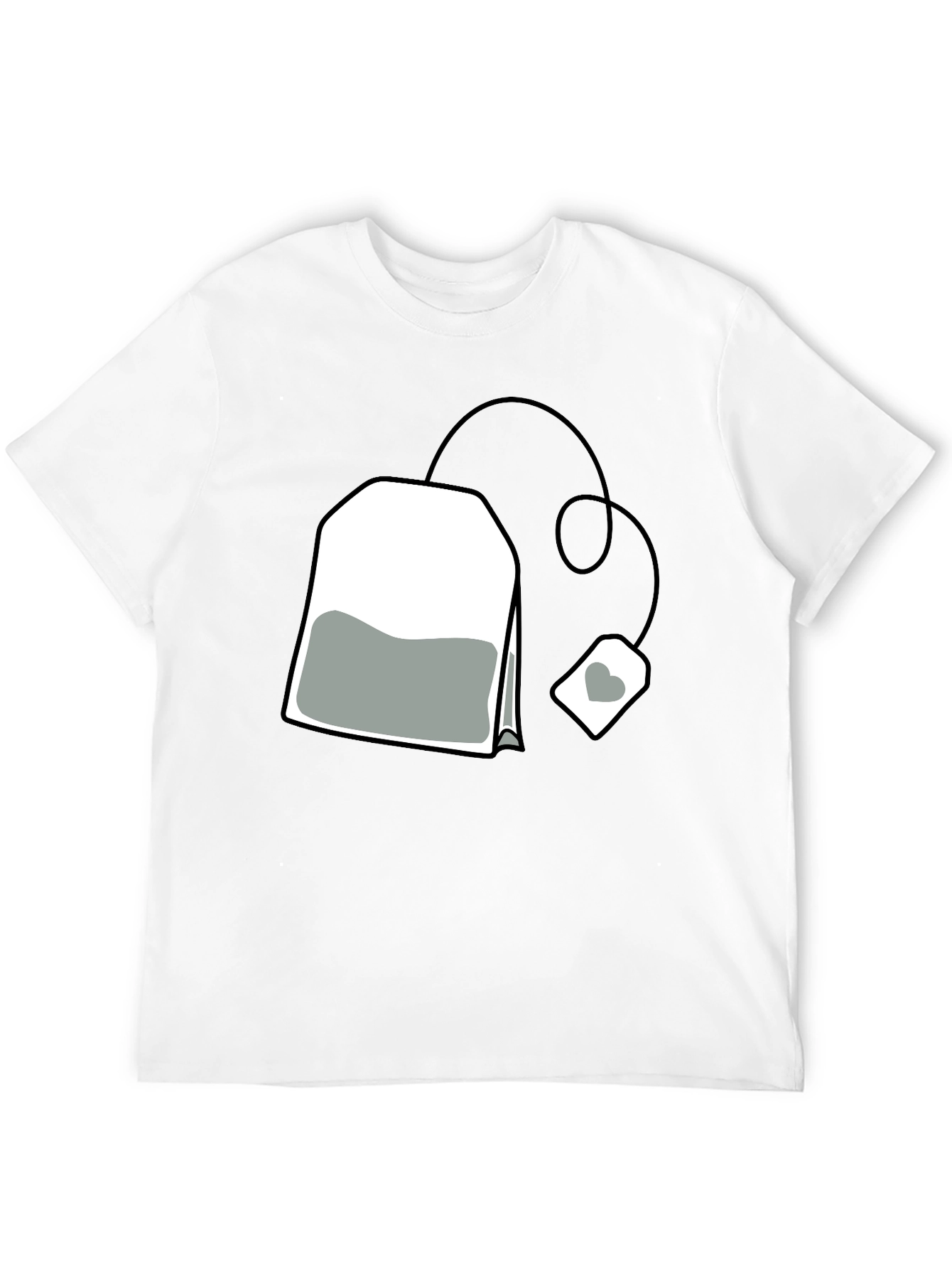 Tea Bag Graphic Tee - Casual Comfort