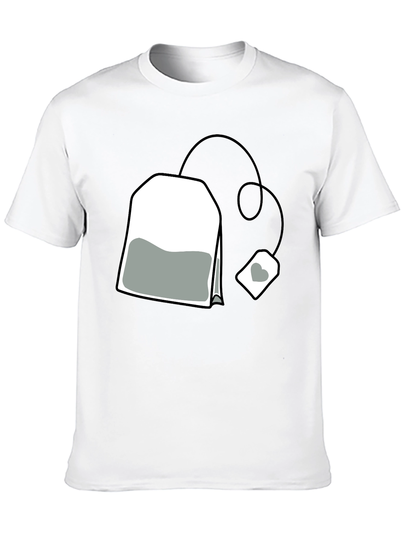 Tea Bag Graphic Tee - Casual Comfort