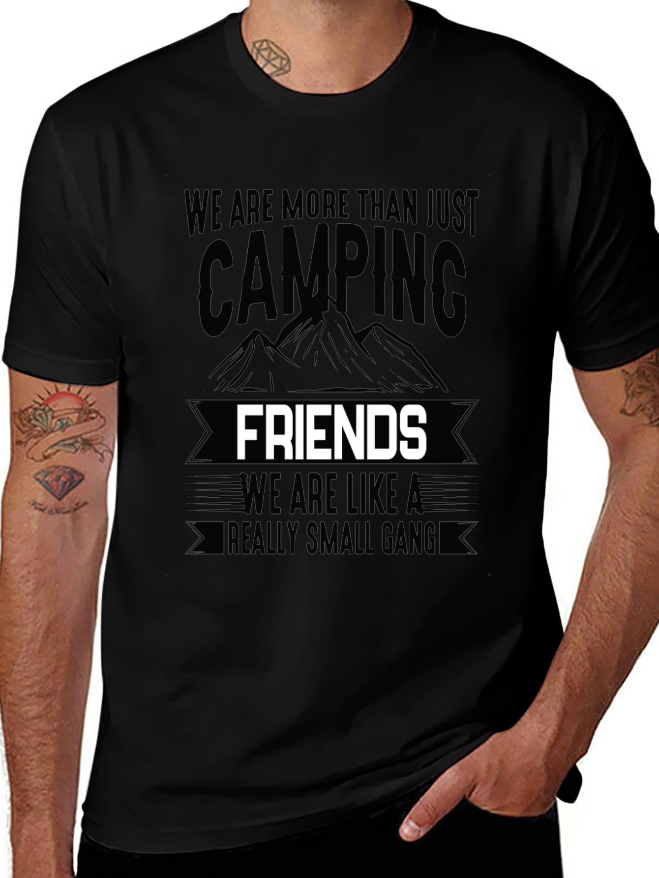 Camping Friends T-Shirt - Small Gang