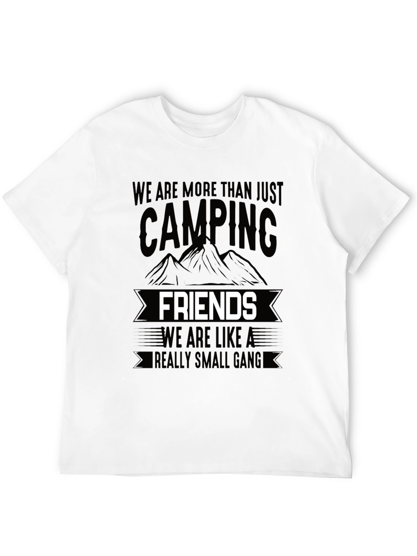 Camping Friends T-Shirt - Small Gang