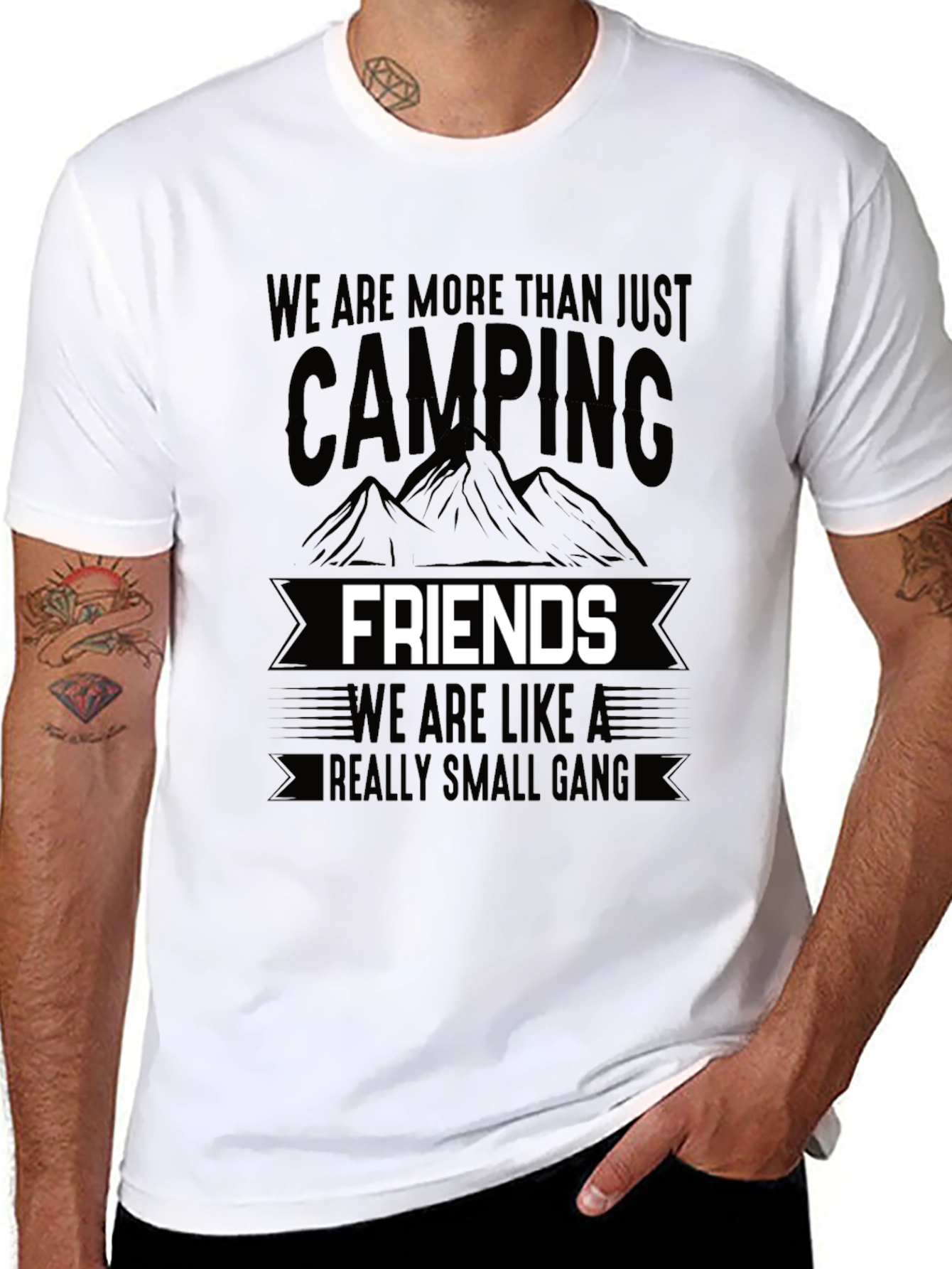 Camping Friends T-Shirt - Small Gang
