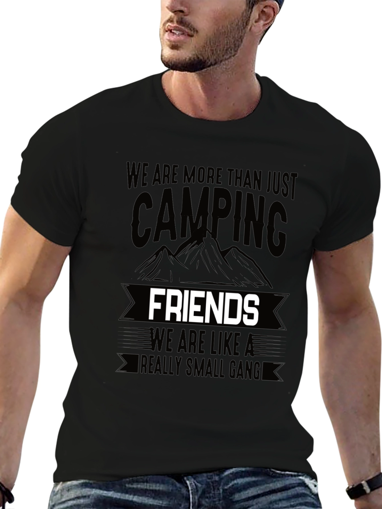 Camping Friends T-Shirt - Small Gang