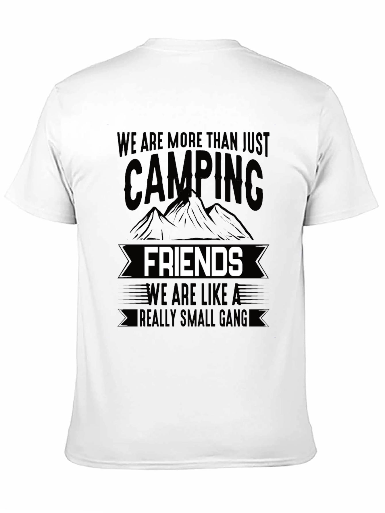 Camping Friends T-Shirt - Small Gang