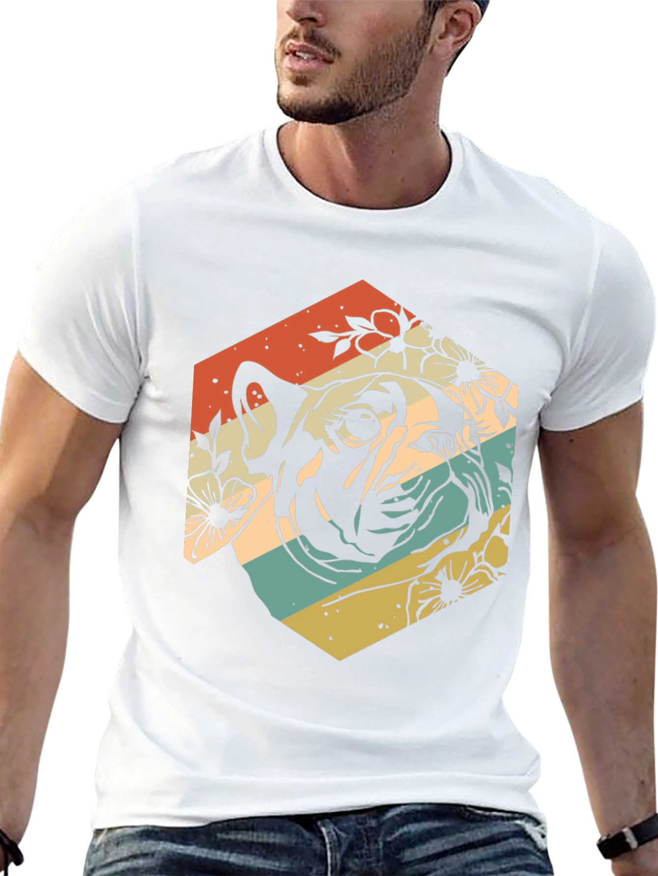 Retro French Bulldog Graphic Tee - Unisex Black Shirt