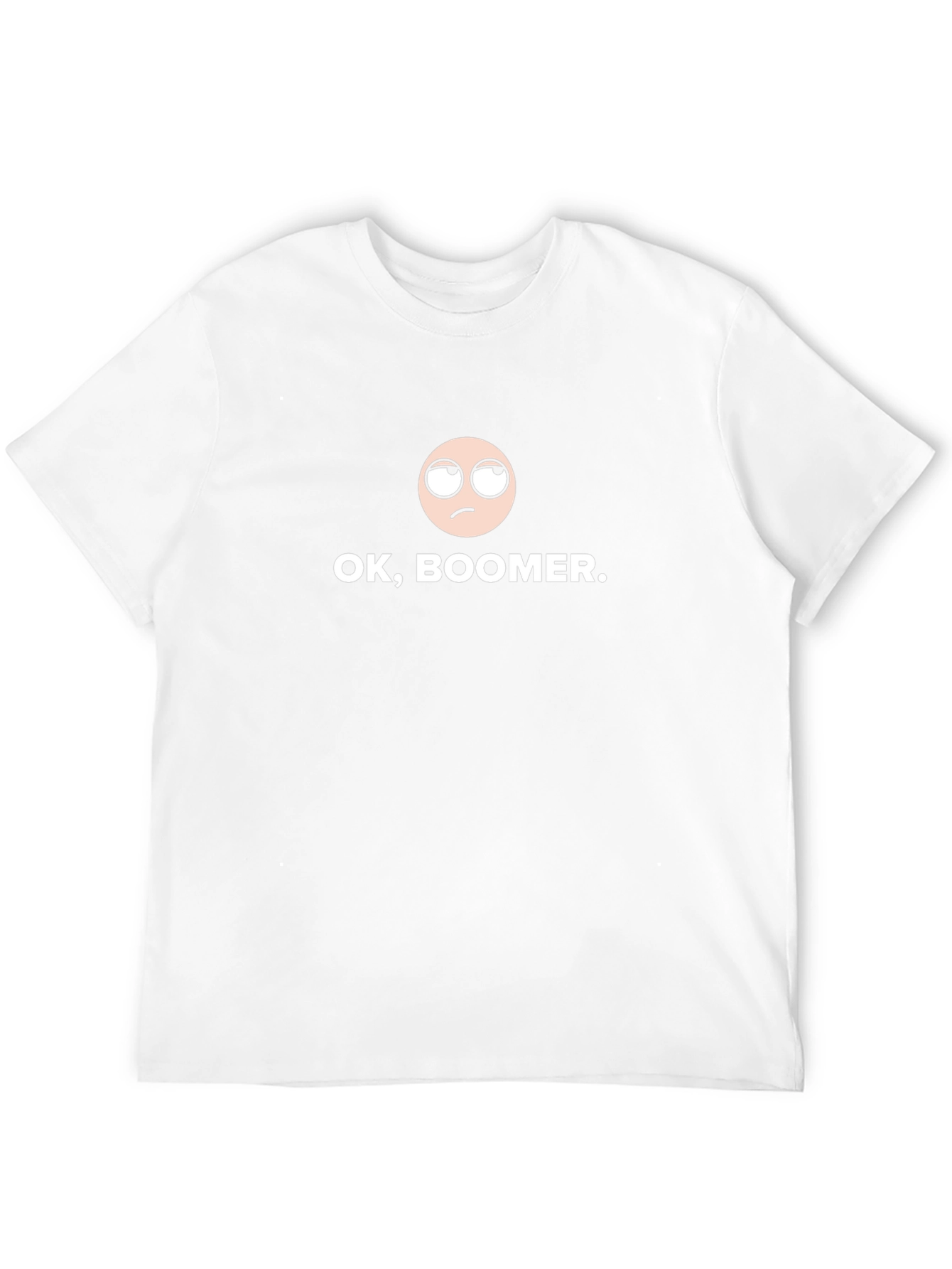 OK Boomer T-Shirt - Black Cotton Blend Unisex Style