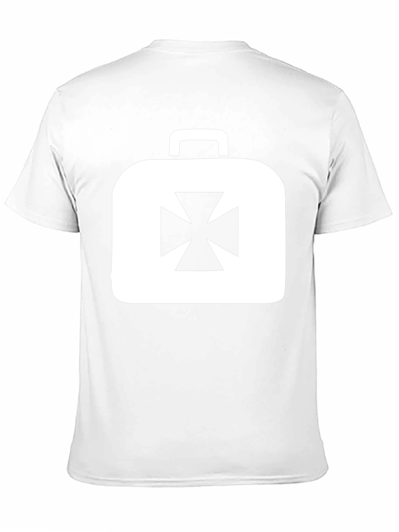 Iron Cross Briefcase Graphic Tee - Black
