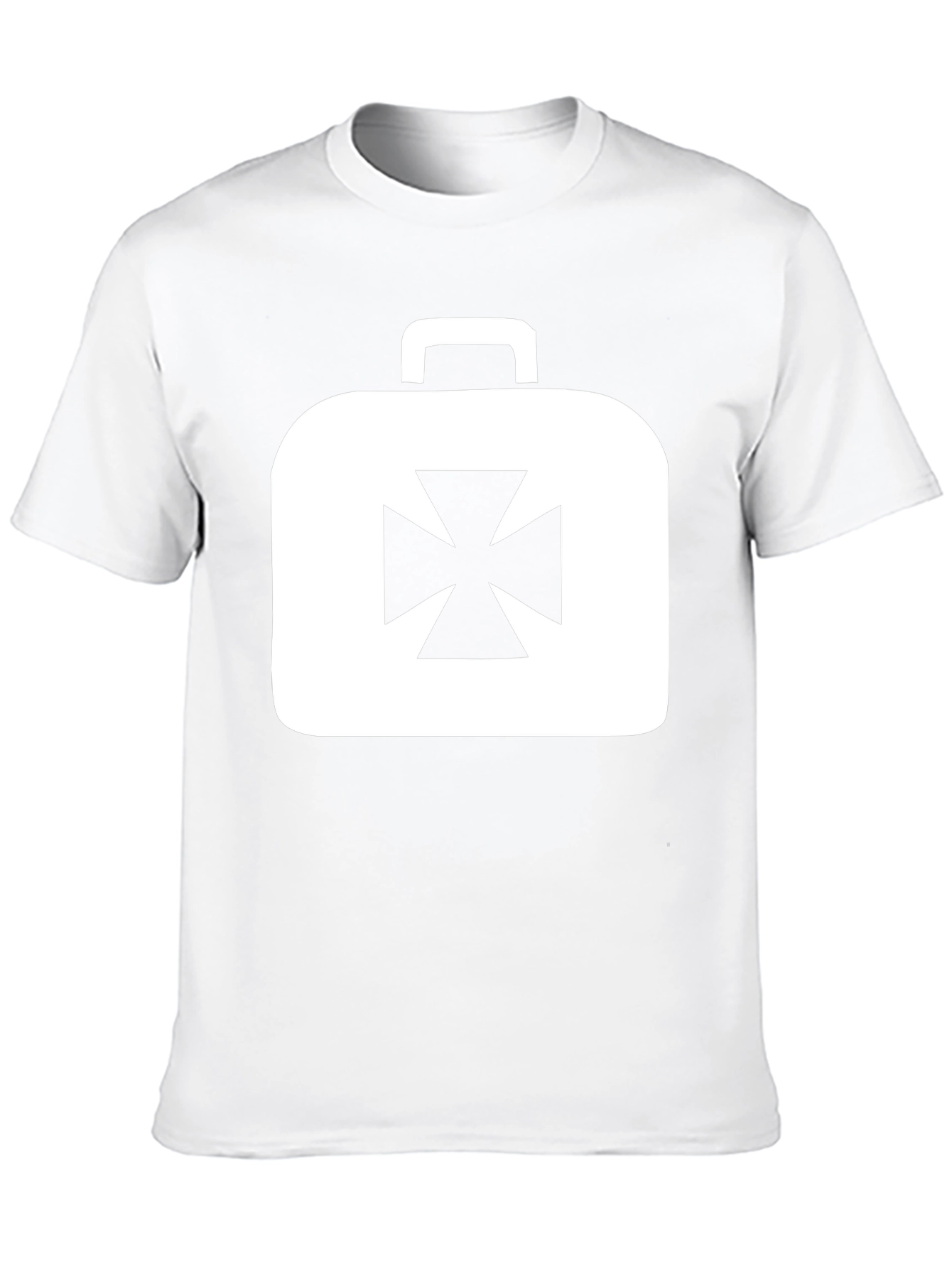 Iron Cross Briefcase Graphic Tee - Black